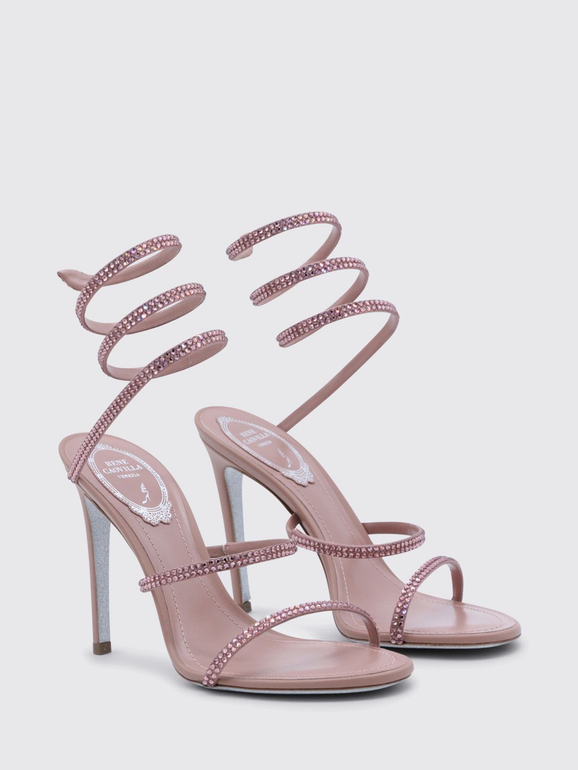 Rene Caovilla Rene Caovilla Heeled Sandal Woman Pink Size US 6 / IT 36 - 2 Thumbnail