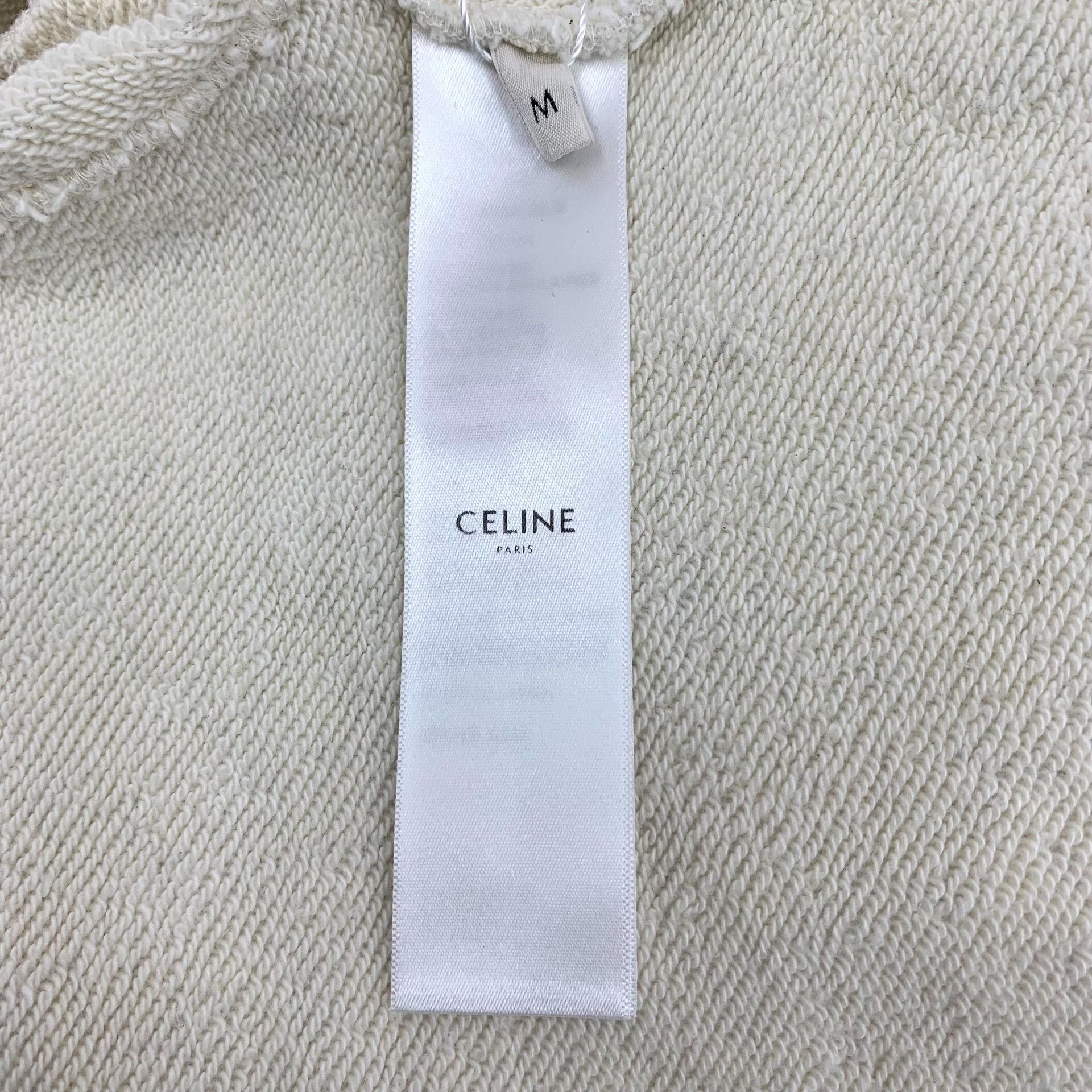 Celine CELINE Paris Embroidered Sweatshirt Size M Size US M / EU 48-50 / 2 - 7 Thumbnail