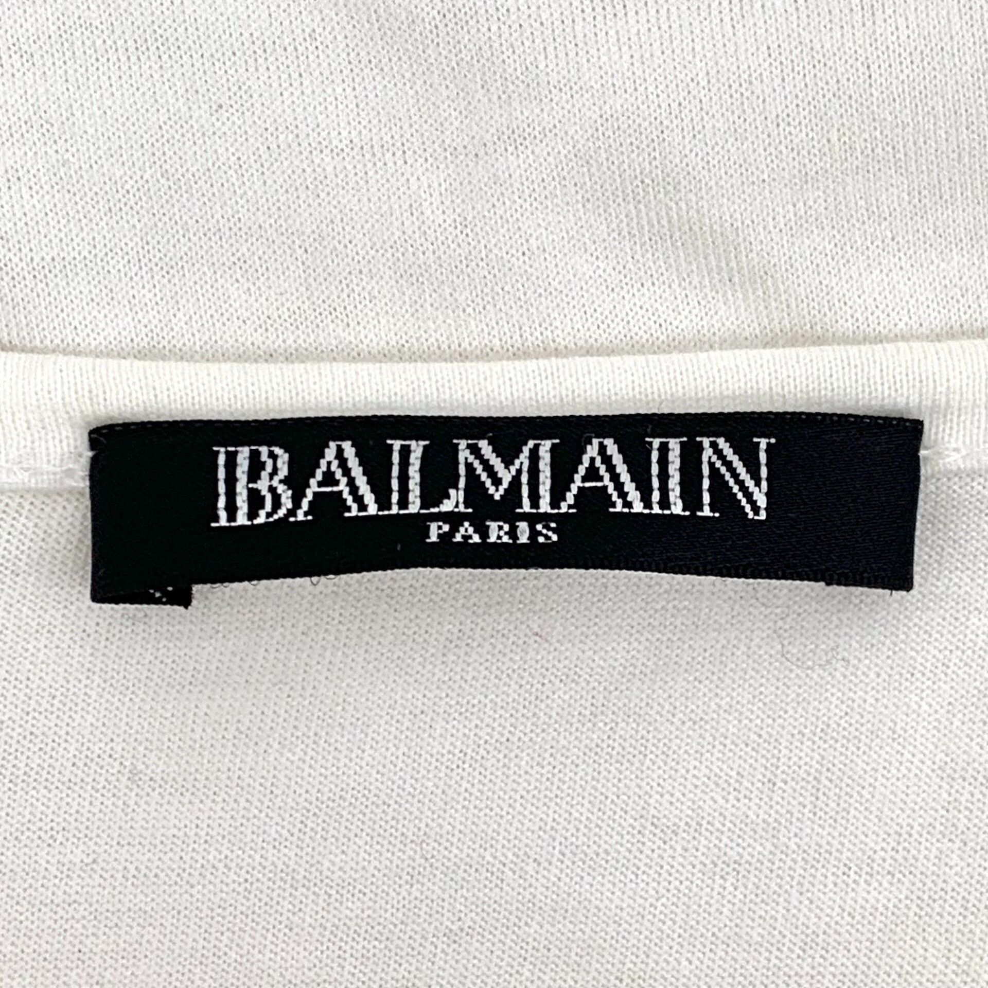 Balmain Balmain Gold Logo Button Tank Top FR 38 Size S / US 4 / IT 40 - 8 Thumbnail