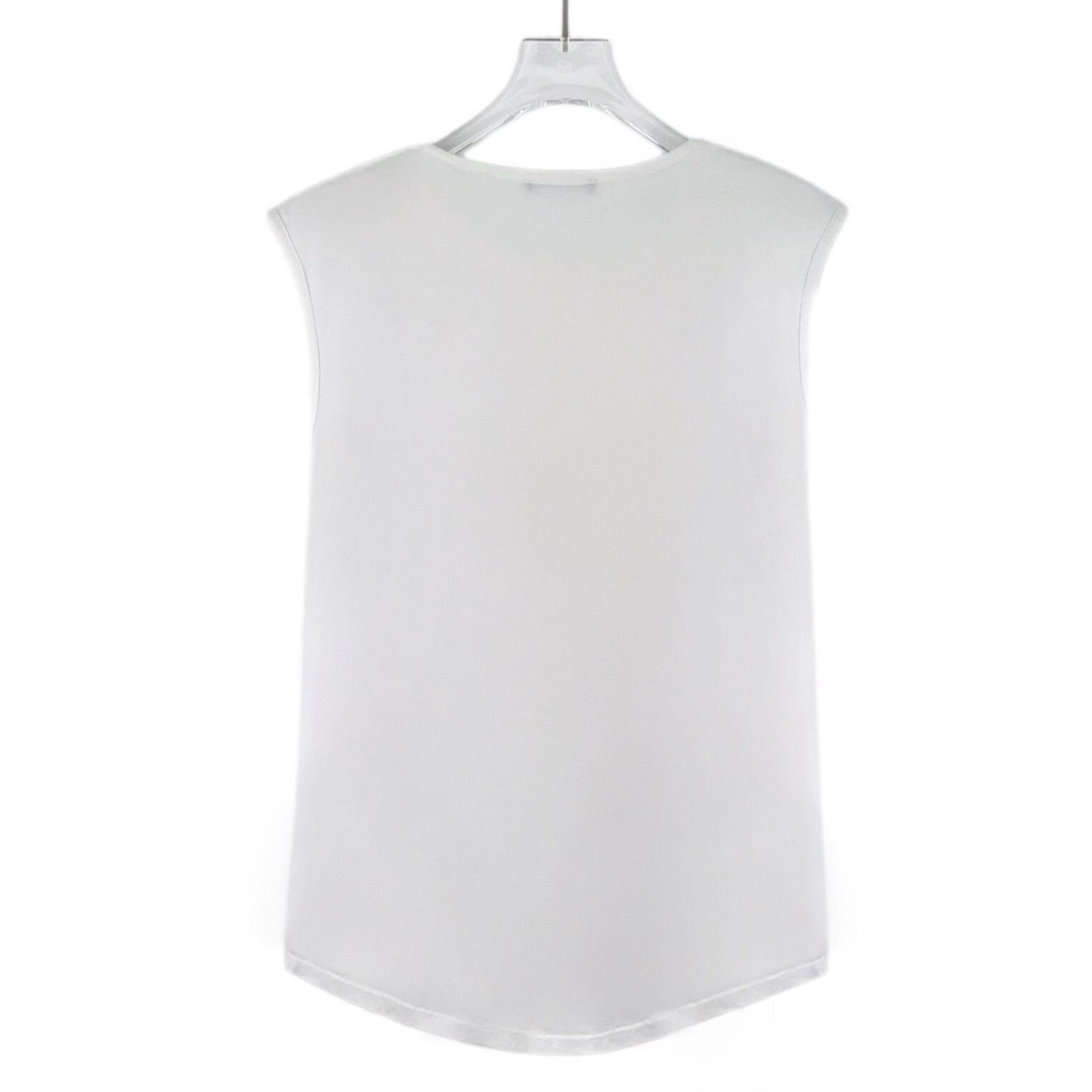 Balmain Balmain Gold Logo Button Tank Top FR 38 Size S / US 4 / IT 40 - 3 Thumbnail