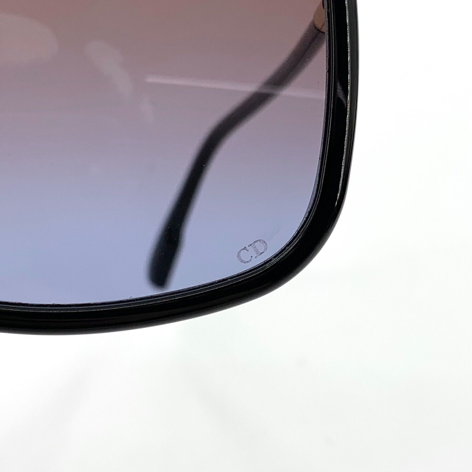 Dior Dior Square CD Engraved Gradient Sunglasses OS Size ONE SIZE - 7 Thumbnail