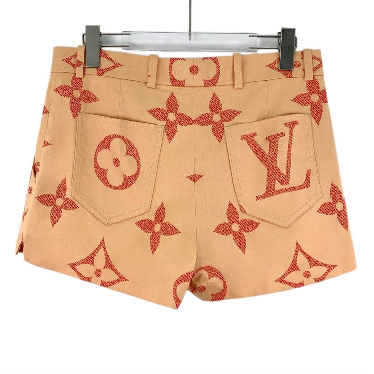 Louis Vuitton Louis Vuitton Monogram Print Cotton Shorts 38 Size 27" / US 4 / IT 40 - 3 Thumbnail