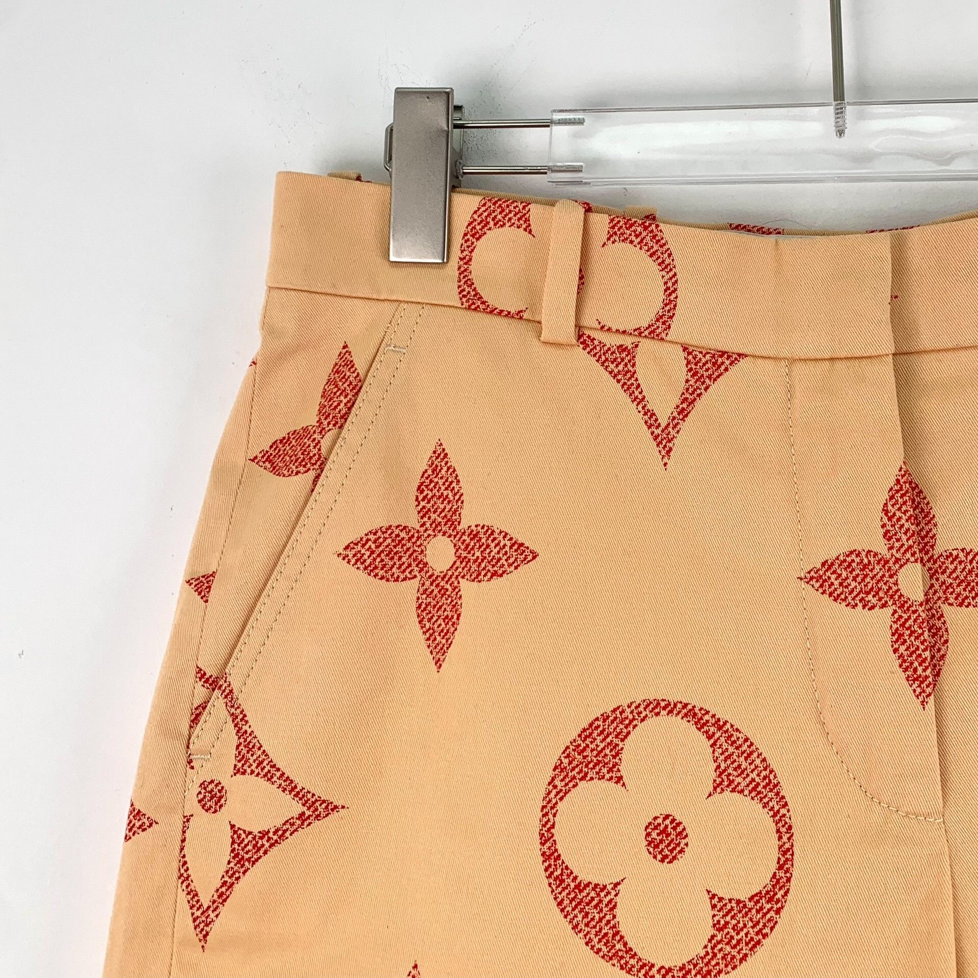 Louis Vuitton Louis Vuitton Monogram Print Cotton Shorts 38 Size 27" / US 4 / IT 40 - 4 Thumbnail