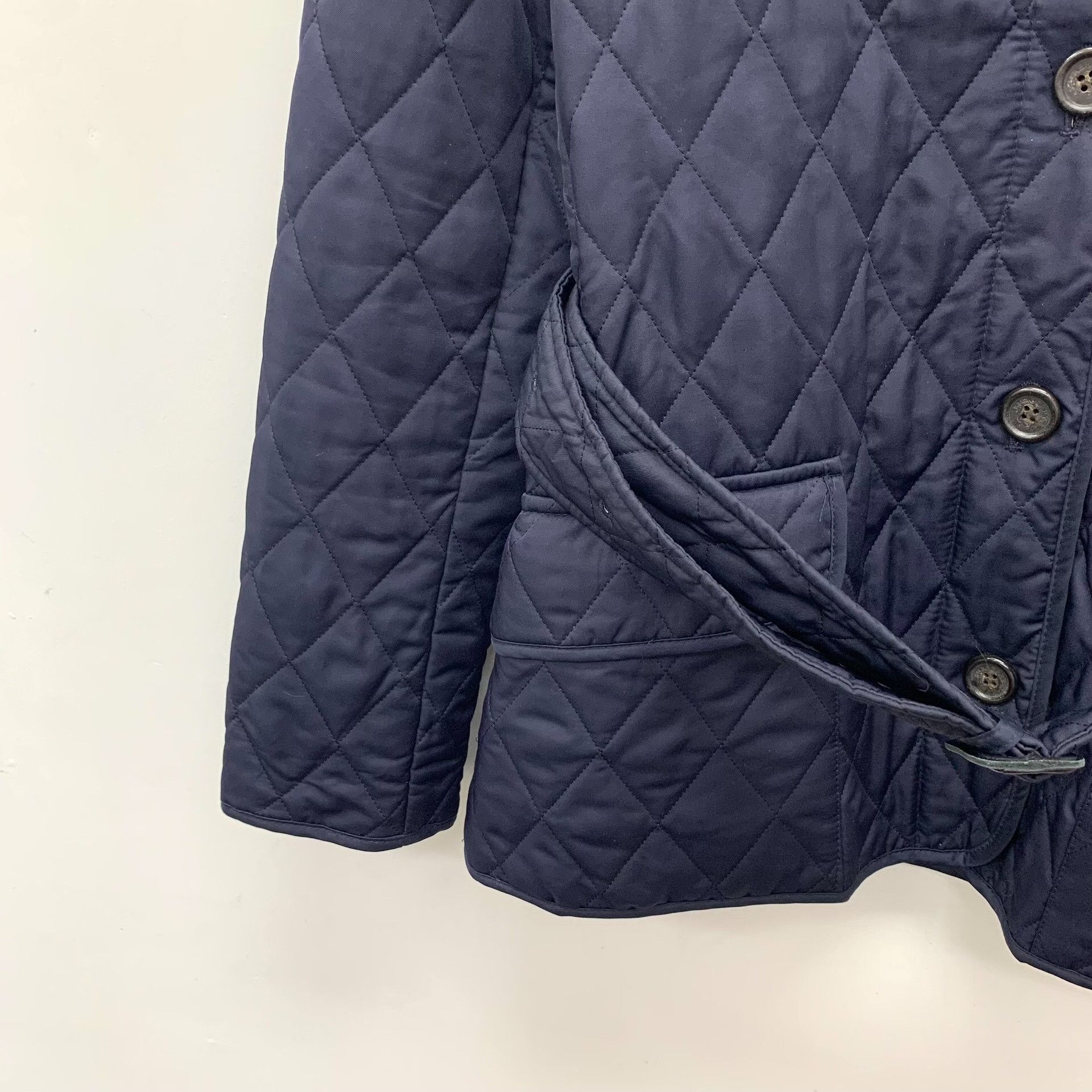 Burberry Burberry Diamond Quilted Belted Jacket Size M Size US M / EU 48-50 / 2 - 5 Thumbnail