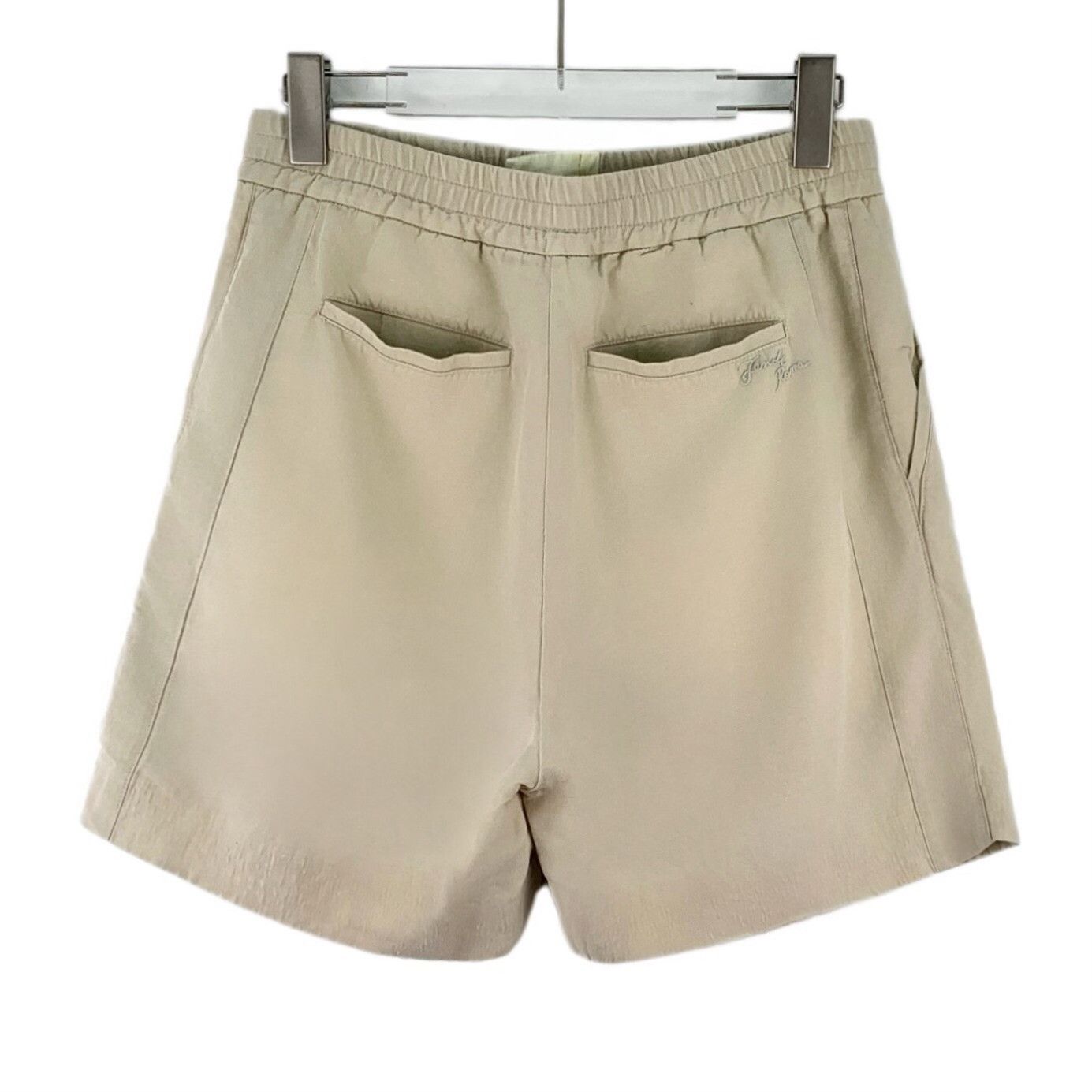 Fendi Fendi Linen Blend Elastic Waist Shorts 46 Size US 30 / EU 46 - 3 Thumbnail