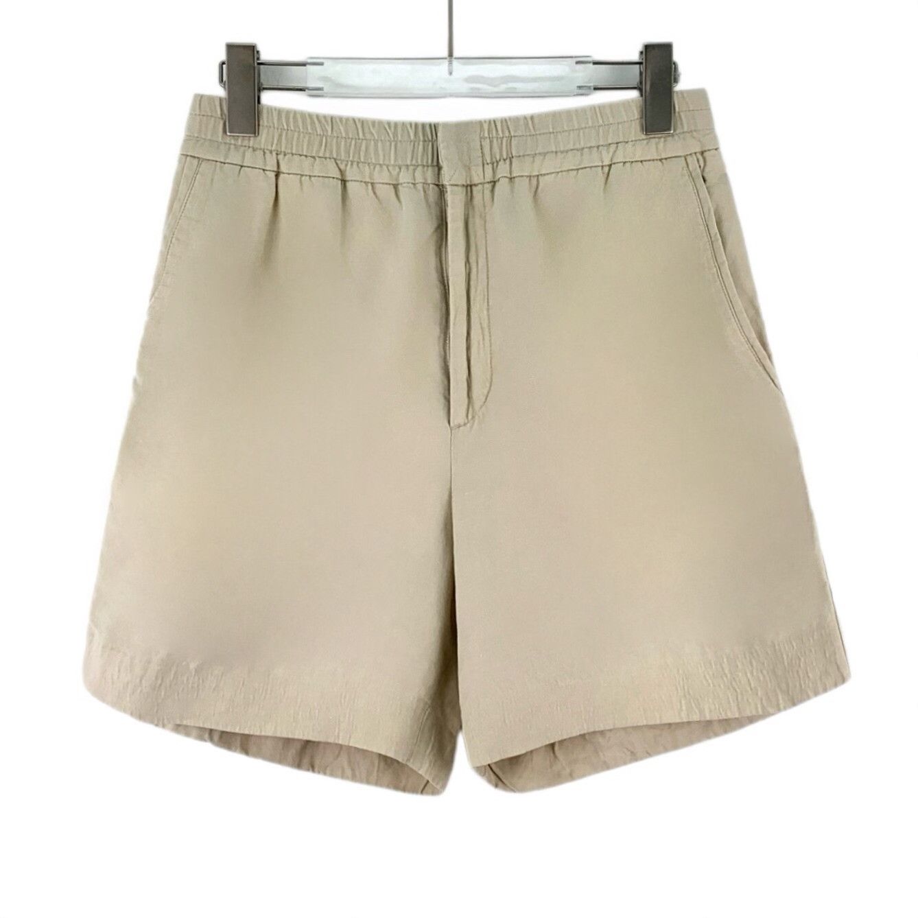 Fendi Fendi Linen Blend Elastic Waist Shorts 46 Size US 30 / EU 46 - 2 Thumbnail