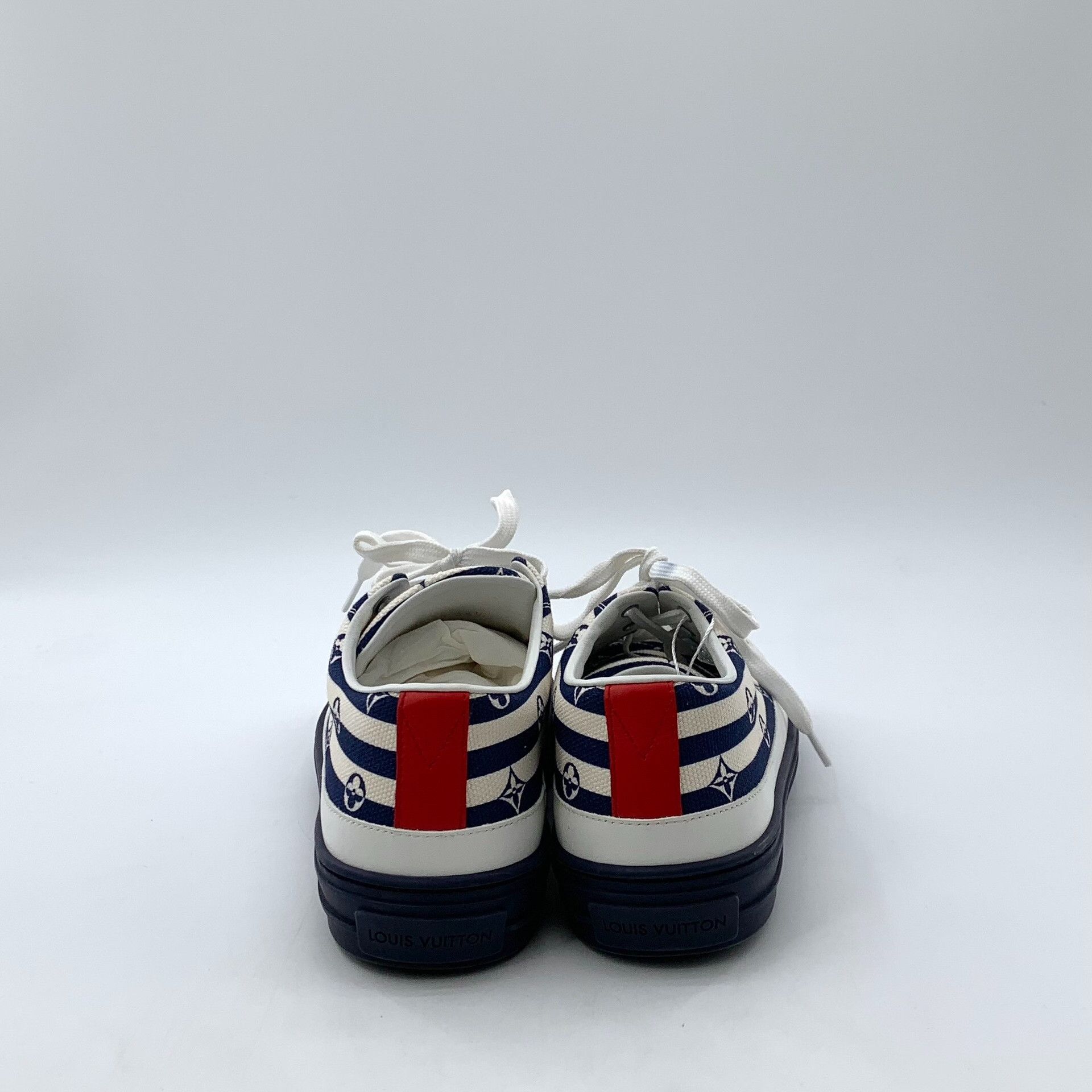 Louis Vuitton Louis Vuitton Monogram Striped Stellar Sneakers 36.5 Size US 6.5 / IT 36.5 - 5 Thumbnail