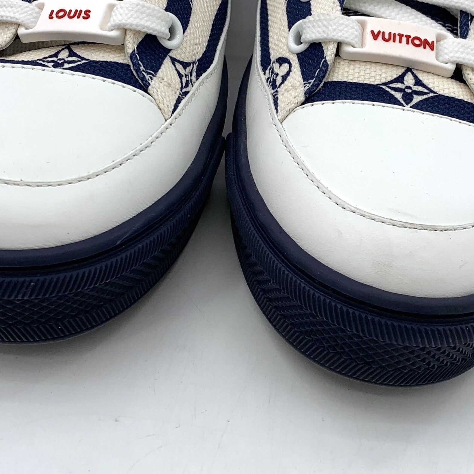 Louis Vuitton Louis Vuitton Monogram Striped Stellar Sneakers 36.5 Size US 6.5 / IT 36.5 - 10 Thumbnail