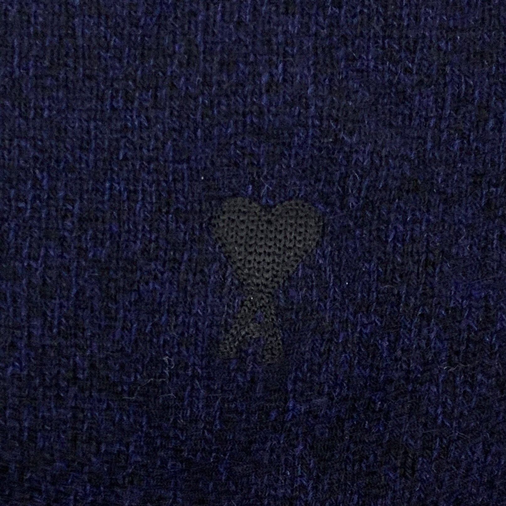 AMI Ami Heart Logo Cashmere V-Neck Cardigan M Size US M / EU 48-50 / 2 - 6 Thumbnail