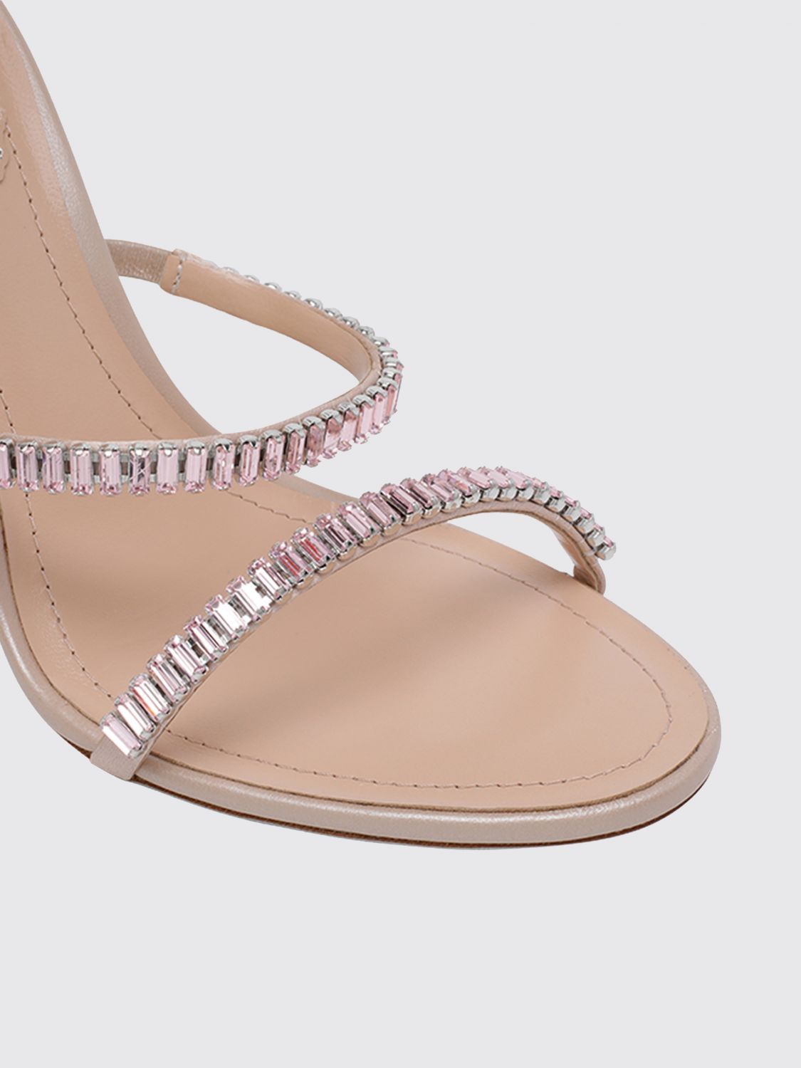 Rene Caovilla Rene Caovilla Heeled Sandal Woman Nude Size US 7 / IT 37 - 4 Thumbnail