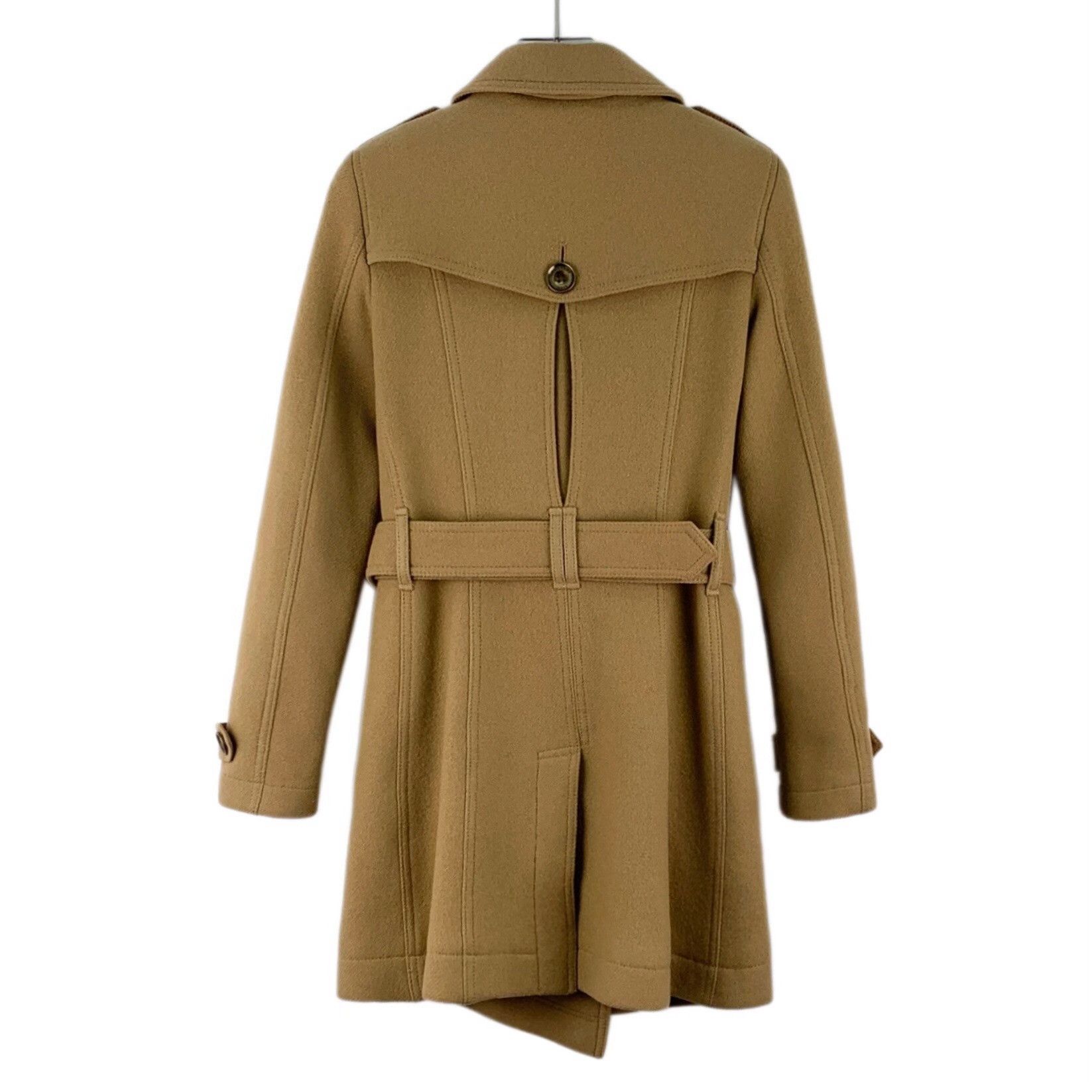 Burberry Burberry Brit Wool Cashmere Double Breasted Coat US 2 Size XS / US 0-2 / IT 36-38 - 3 Thumbnail