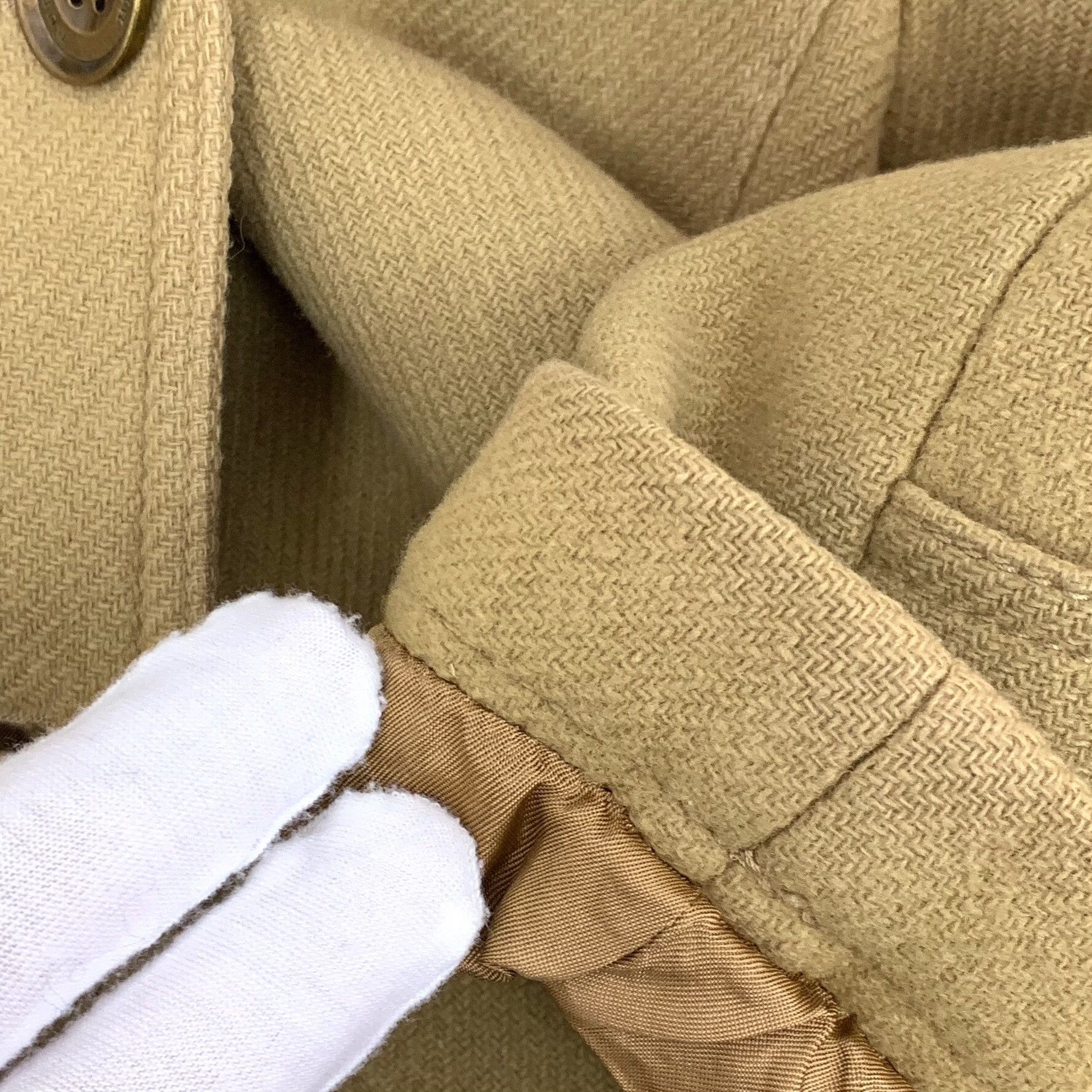 Burberry Burberry Brit Wool Cashmere Double Breasted Coat US 2 Size XS / US 0-2 / IT 36-38 - 8 Thumbnail