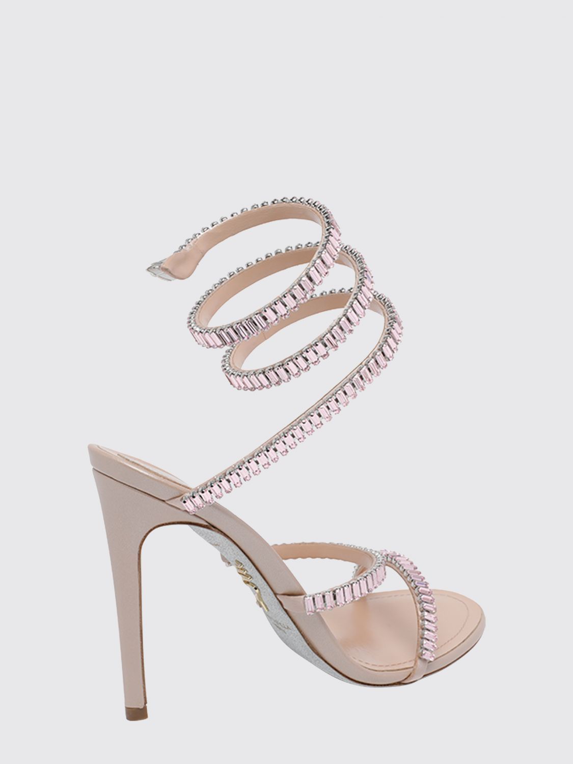 Rene Caovilla Rene Caovilla Heeled Sandal Woman Nude Size US 7.5 / IT 37.5 - 3 Thumbnail