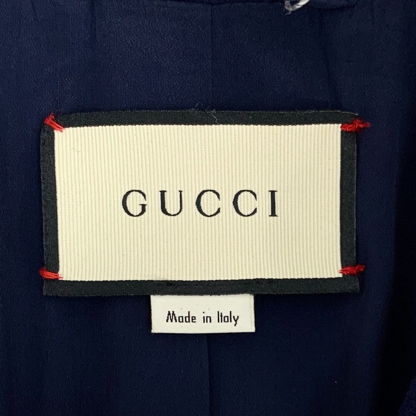 Gucci Gucci Crystal Bow Stripe Wool Coat IT 38 Size XS / US 0-2 / IT 36-38 - 6 Thumbnail