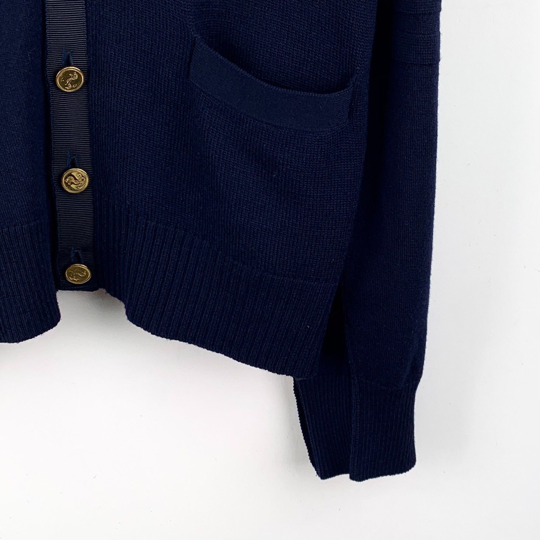 Thom Browne Thom Browne Wool V-Neck Cardigan Size 4 Size US XL / EU 56 / 4 - 5 Thumbnail