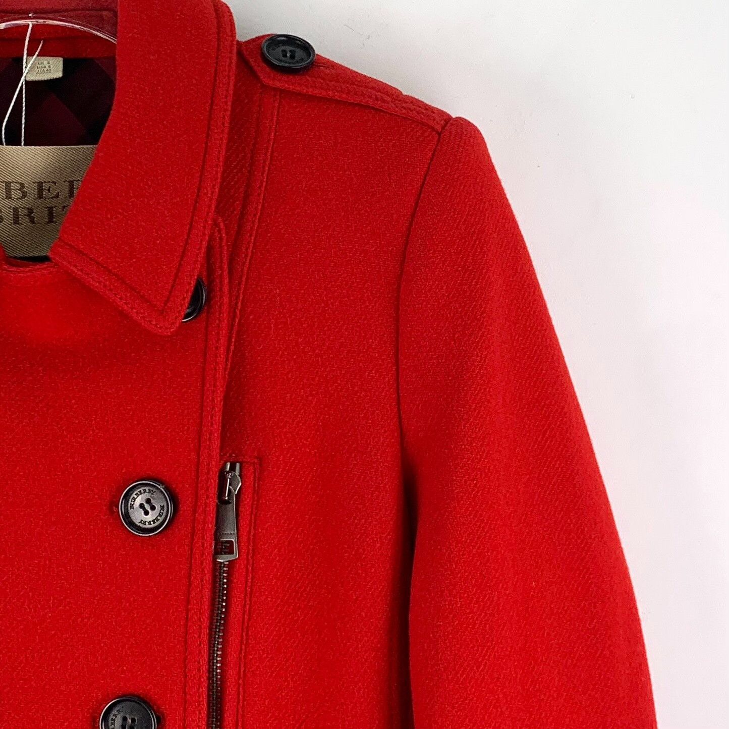 Burberry Burberry Wool Cashmere Double Breasted Coat IT 40 Size S / US 4 / IT 40 - 4 Thumbnail