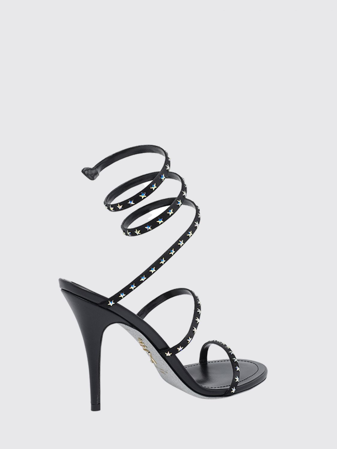 Rene Caovilla Rene Caovilla Heeled Sandal Woman Black Size US 8 / IT 38 - 3 Thumbnail