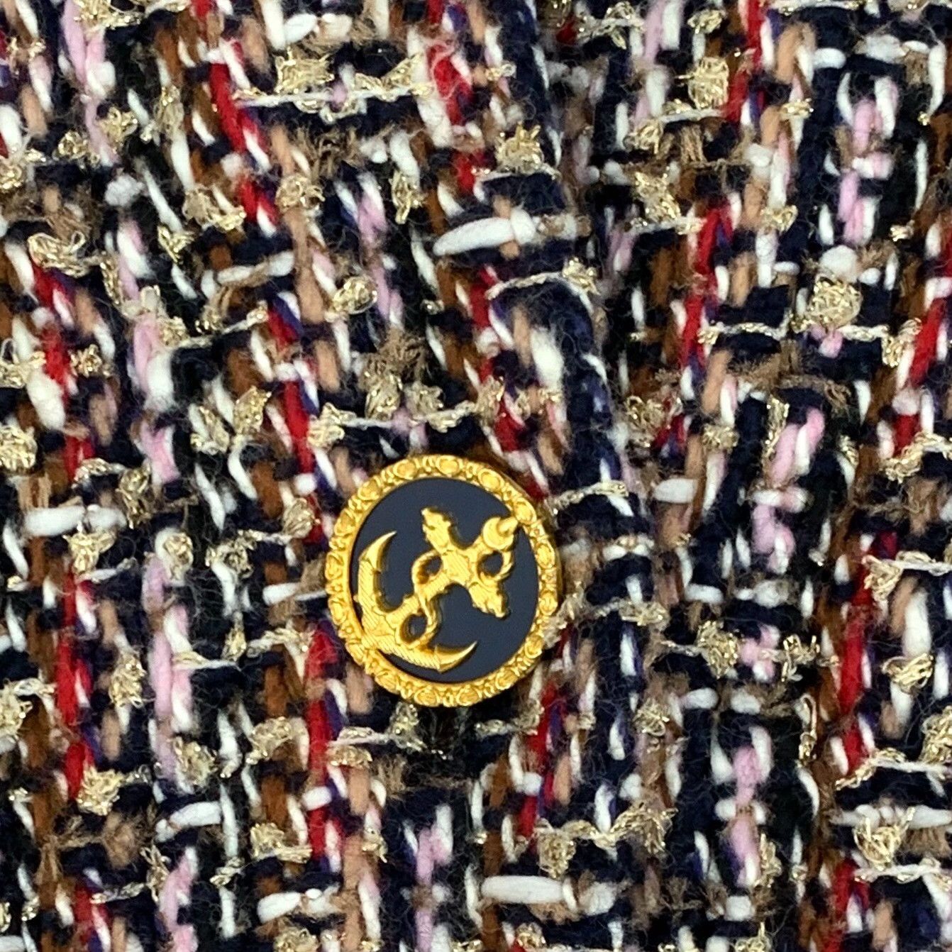 Louis Vuitton Louis Vuitton Tweed Monogram Lining Jacket 36 Size XS / US 0-2 / IT 36-38 - 6 Thumbnail