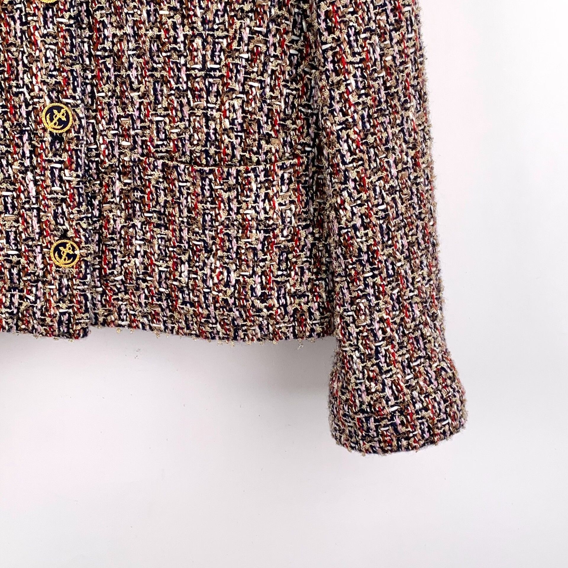 Louis Vuitton Louis Vuitton Tweed Monogram Lining Jacket 36 Size XS / US 0-2 / IT 36-38 - 5 Thumbnail