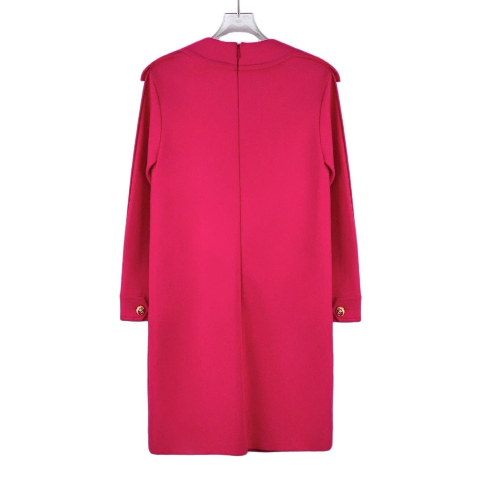 Gucci Gucci Pink Gold Button Mini Dress XS Size XS / US 0-2 / IT 36-38 - 3 Thumbnail