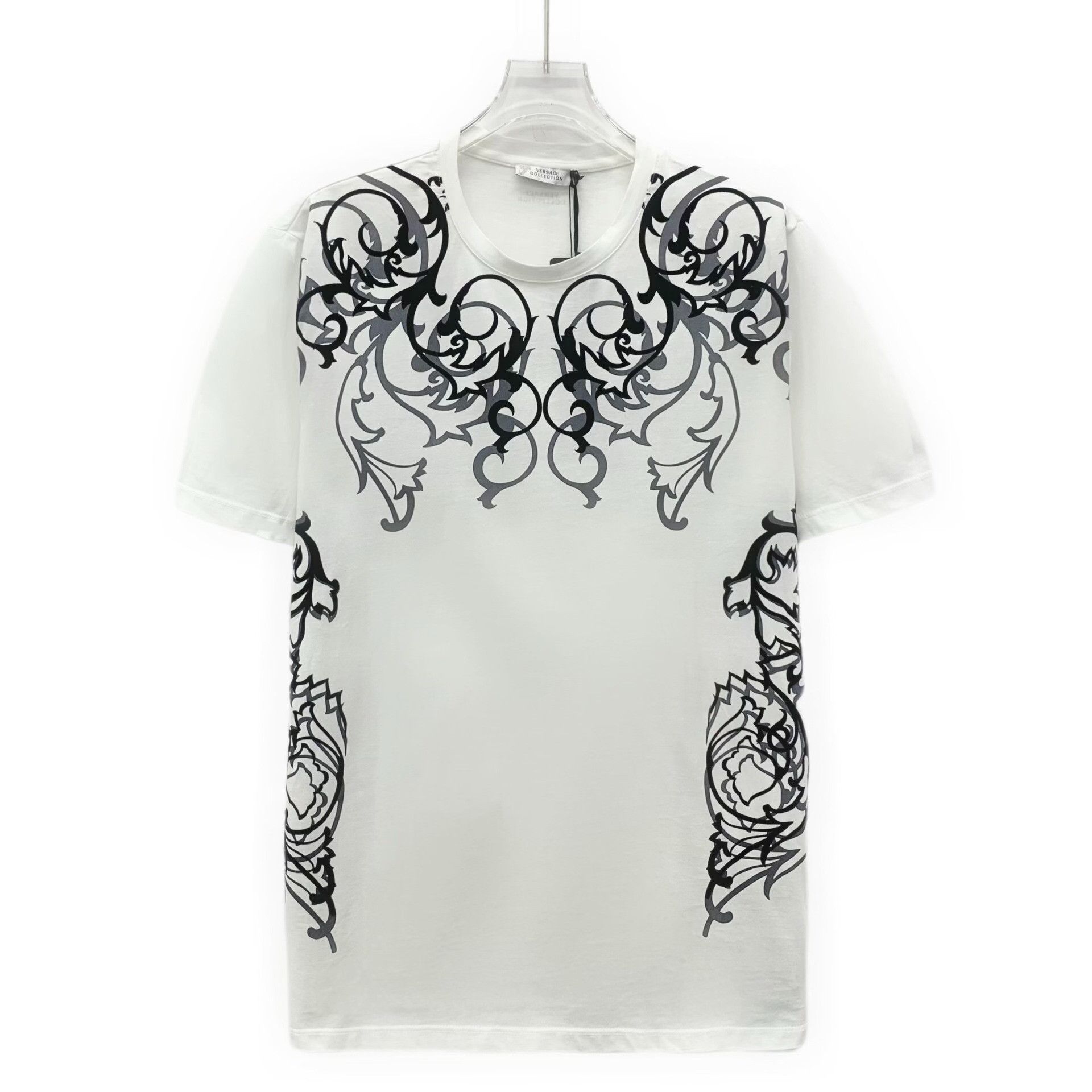 Versace Versace Baroque Print Cotton T-Shirt Size S Size US S / EU 44-46 / 1 - 2 Thumbnail