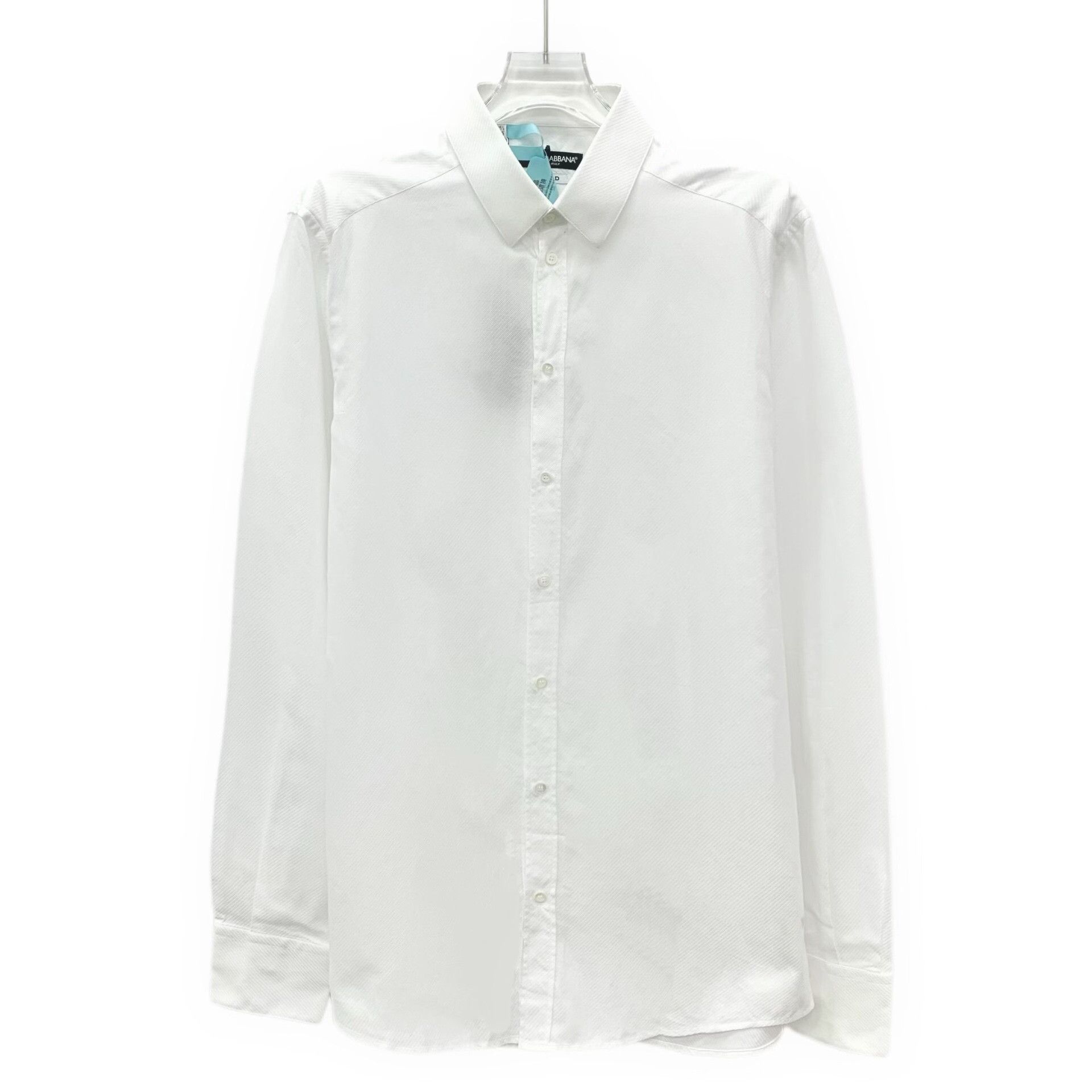 Dolce & Gabbana Dolce & Gabbana White Cotton Gold Label Shirt 40 Size US M / EU 48-50 / 2 - 2 Thumbnail