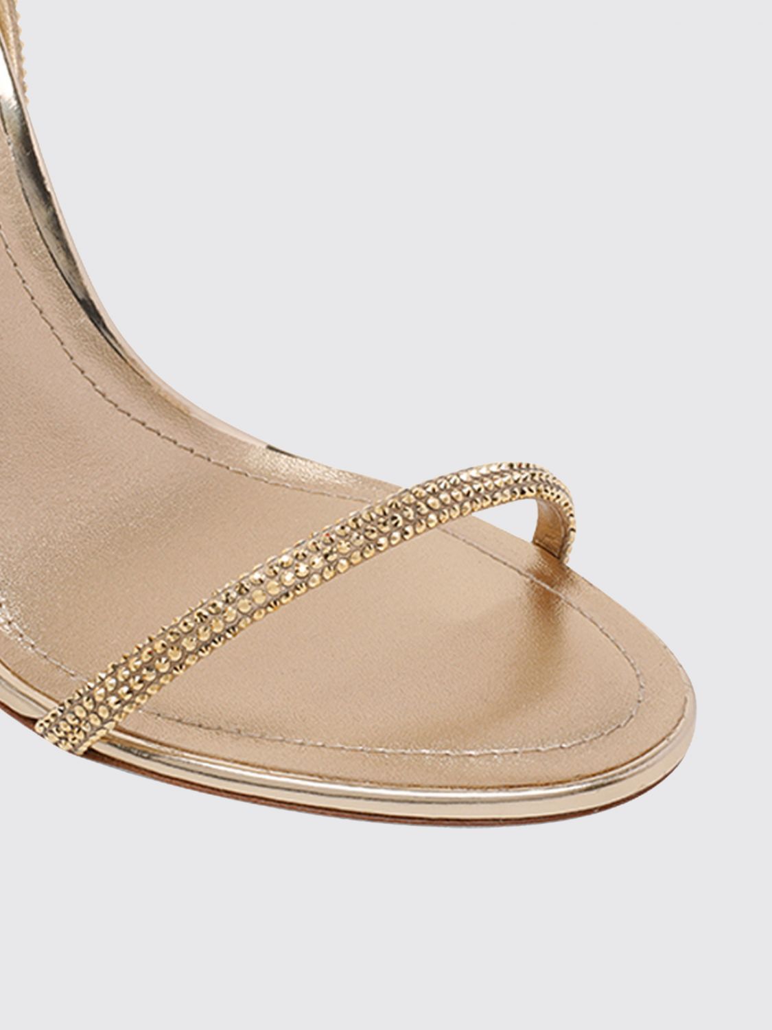 Rene Caovilla Rene Caovilla Heeled Sandal Woman Gold Size US 7 / IT 37 - 4 Thumbnail