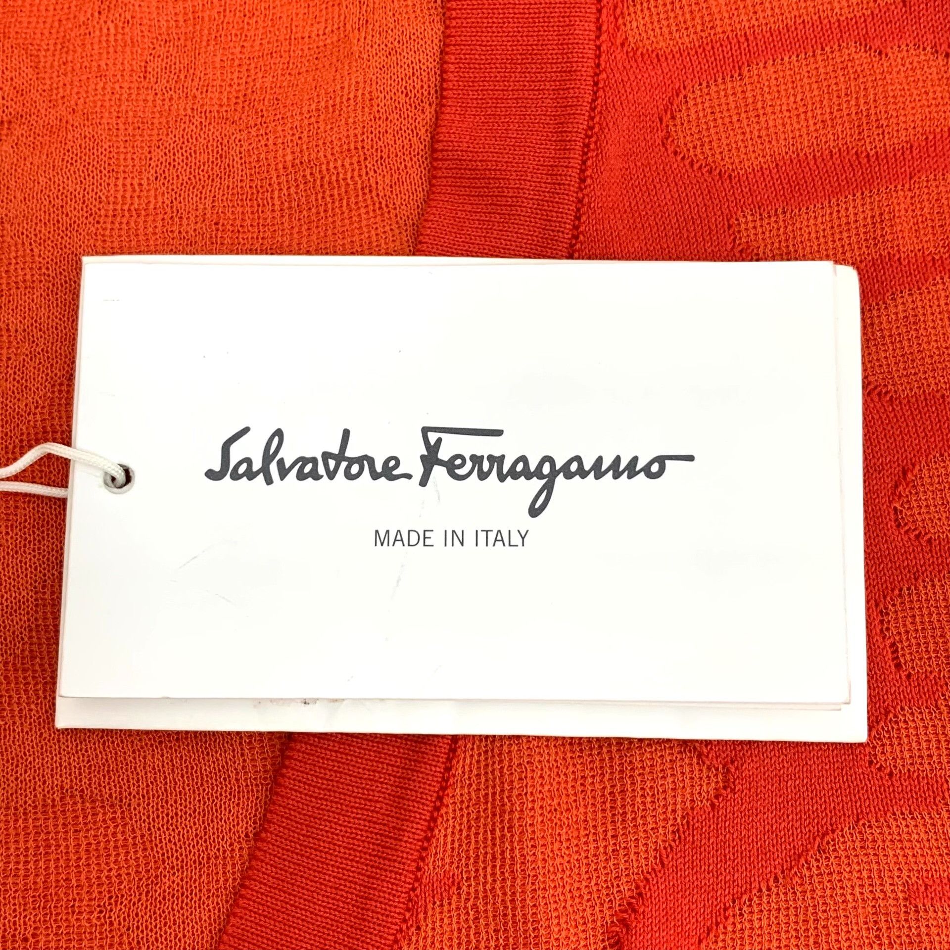 Salvatore Ferragamo Salvatore Ferragamo Patterned Knit Cardigan Size S Size US S / EU 44-46 / 1 - 7 Thumbnail