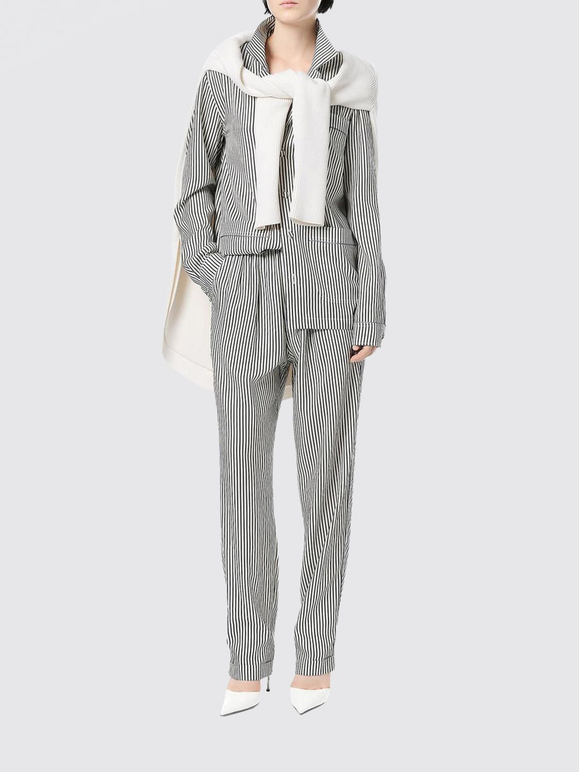Tom Ford Tom Ford Shirt Woman White Size XS / US 0-2 / IT 36-38 - 2 Thumbnail