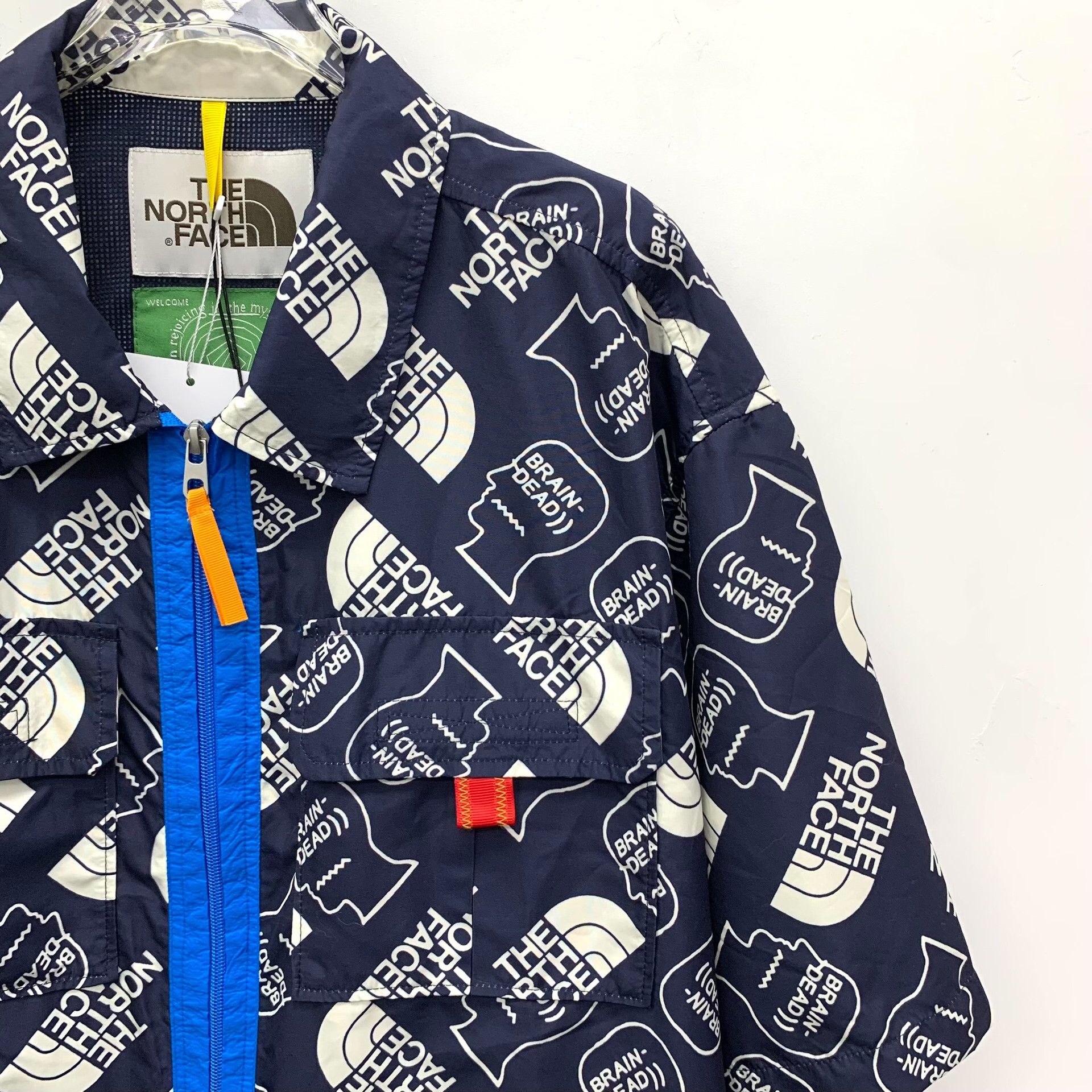 The North Face The North Face x Brain Dead Logo Print Zip Shirt XL Size US XL / EU 56 / 4 - 4 Thumbnail