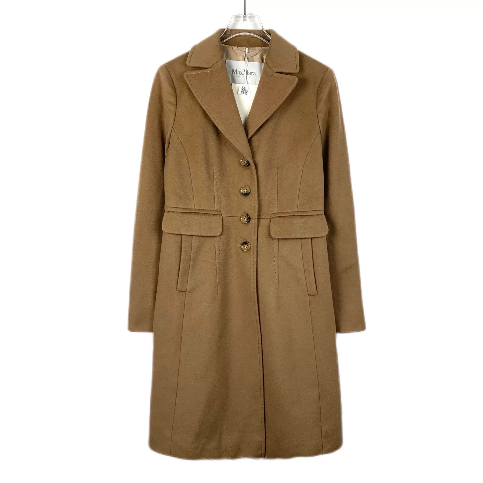 Max Mara MaxMara Single-Breasted Wool Coat IT 40 Size S / US 4 / IT 40 - 2 Thumbnail