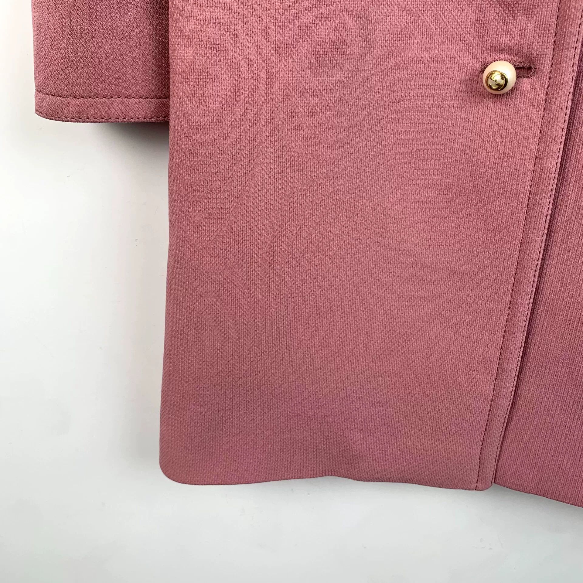 Gucci Gucci Pearl Button Wool Coat IT 38 Size XS / US 0-2 / IT 36-38 - 6 Thumbnail