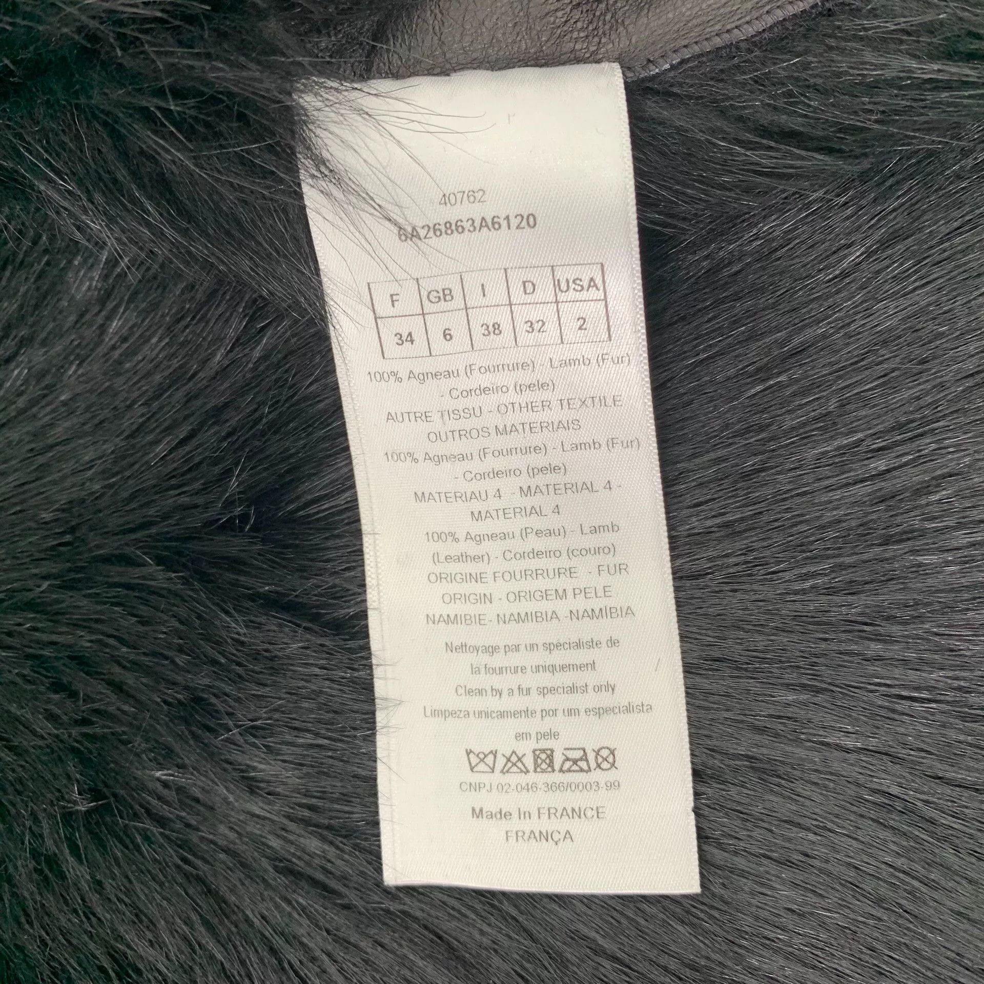 Dior Dior Shearling Belted Fur Coat Size 34 Size XS / US 0-2 / IT 36-38 - 8 Thumbnail