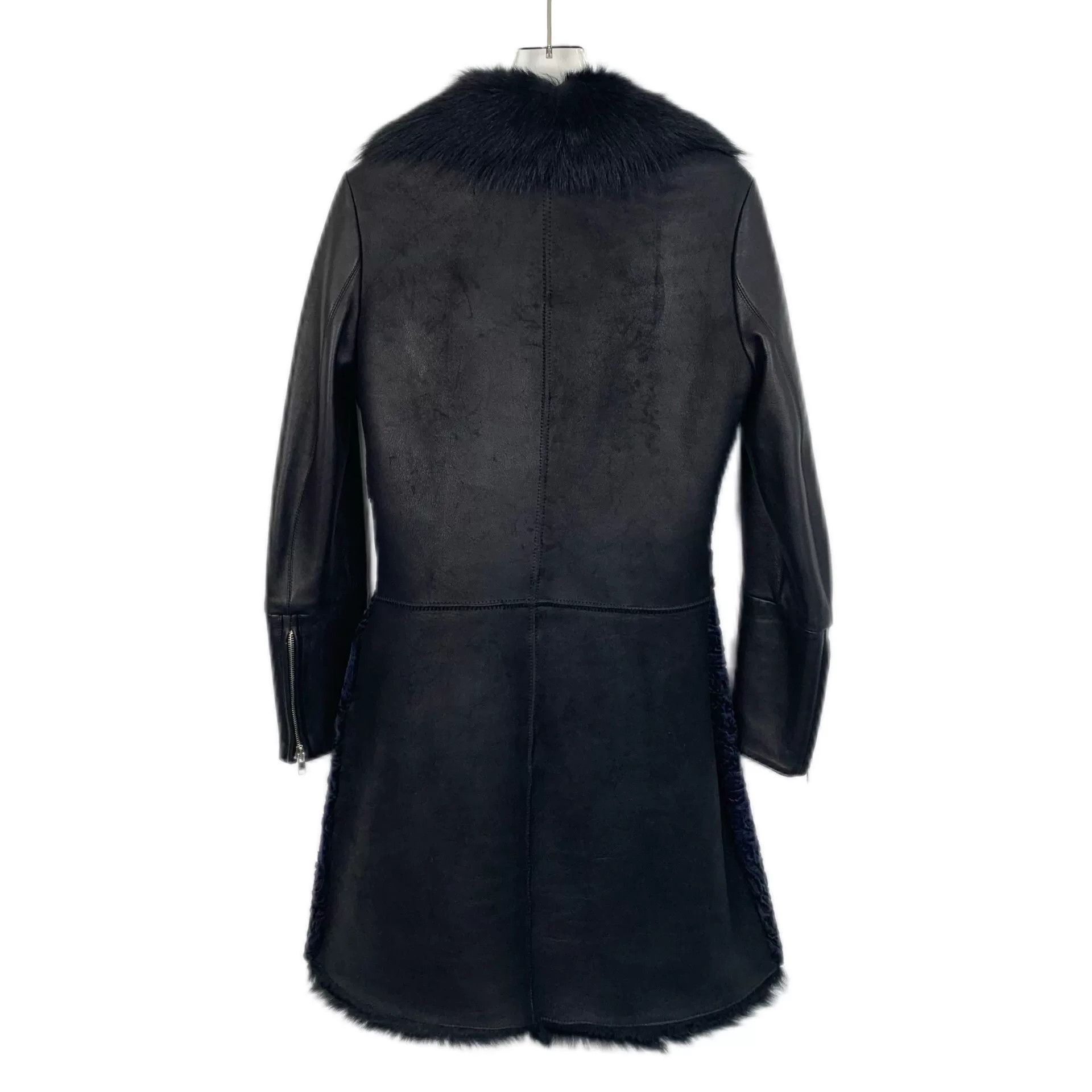 Dior Dior Shearling Belted Fur Coat Size 34 Size XS / US 0-2 / IT 36-38 - 3 Thumbnail