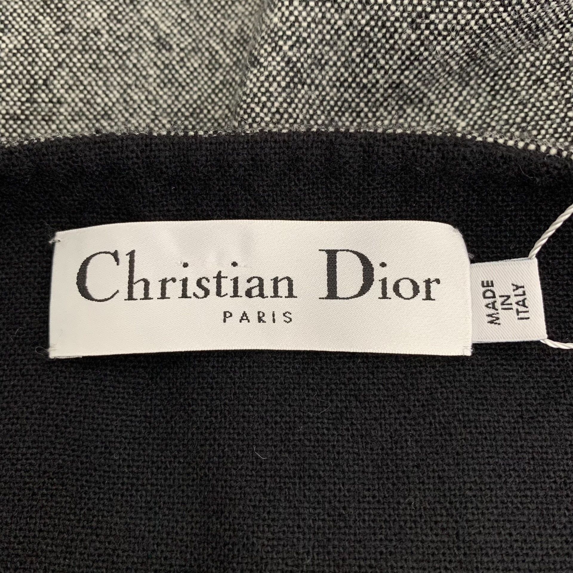 Dior Dior Striped Wool Cape Size S Size S / US 4 / IT 40 - 6 Thumbnail