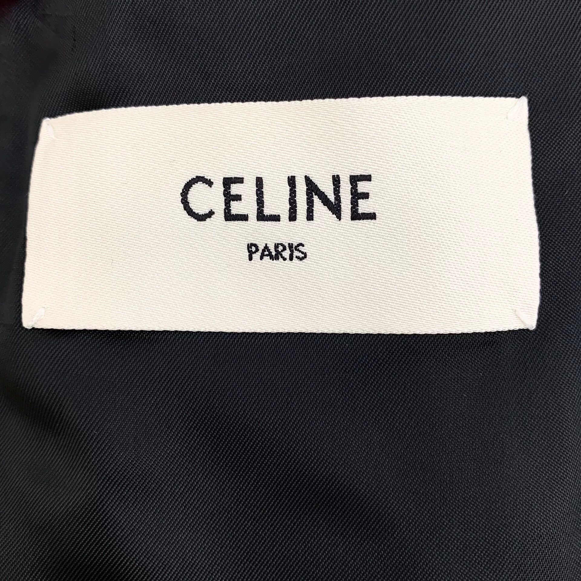 Celine Celine Houndstooth Wool Single Breasted Coat 36 Size XS / US 0-2 / IT 36-38 - 6 Thumbnail
