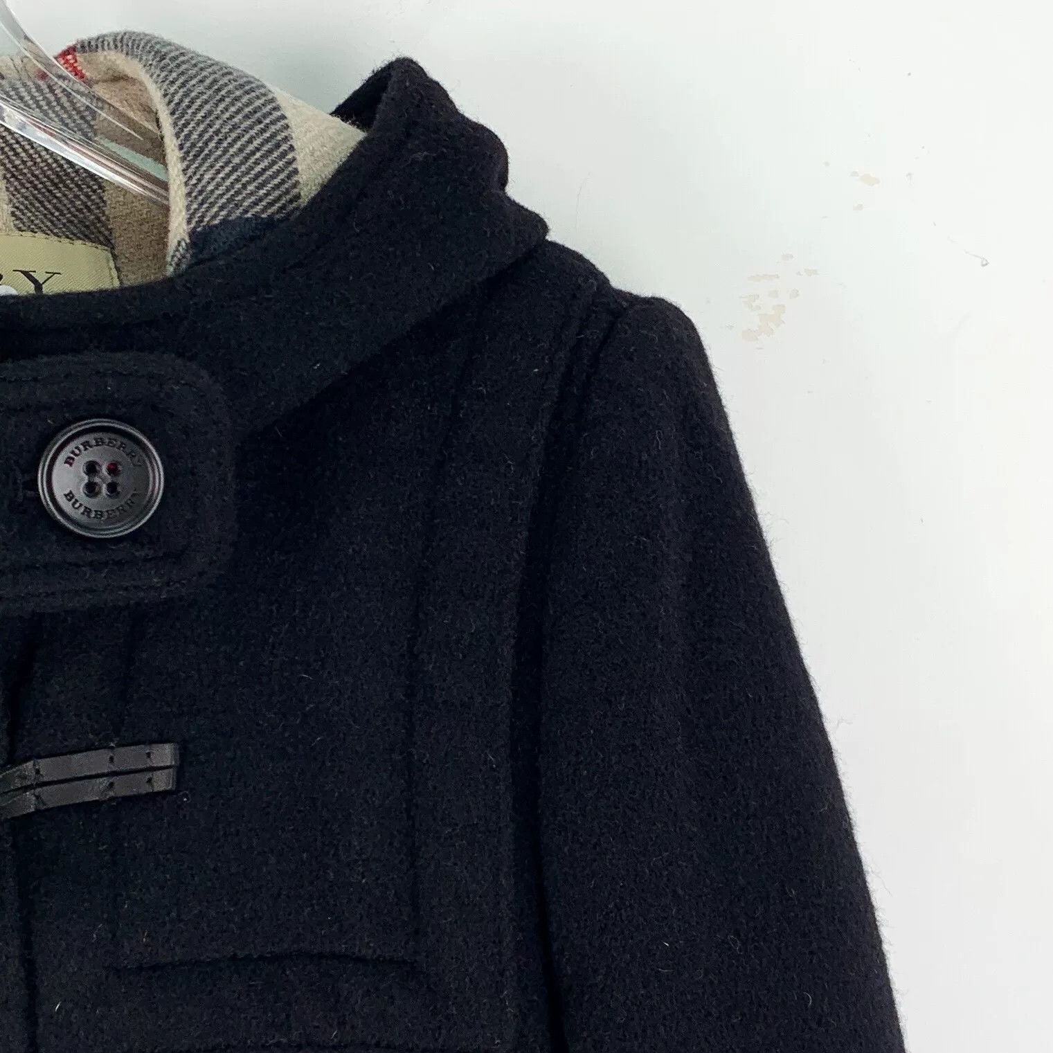 Burberry Burberry Wool Hooded Duffle Coat IT 36 Size XS / US 0-2 / IT 36-38 - 4 Thumbnail