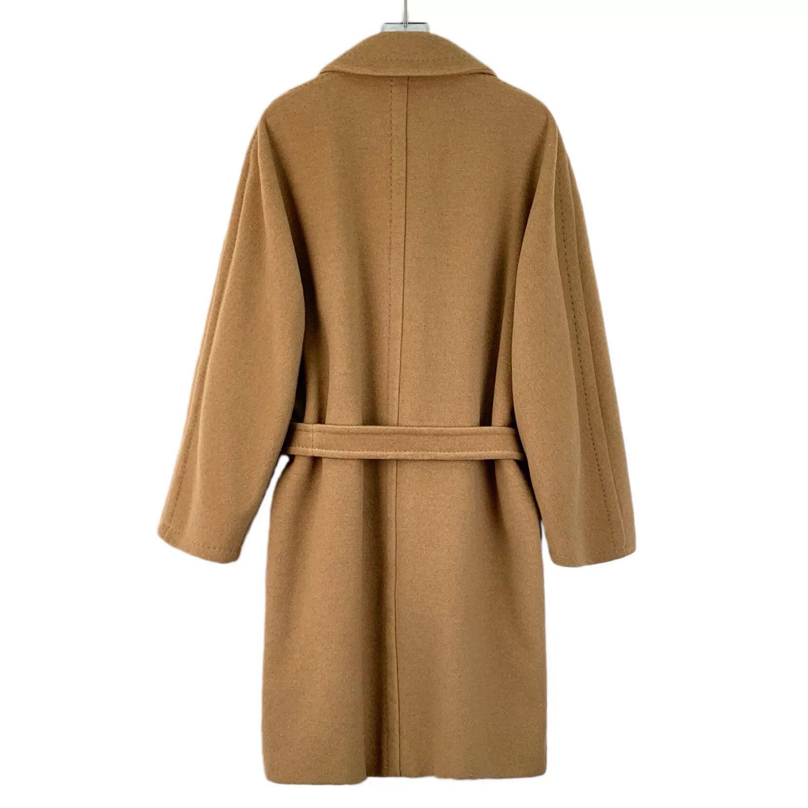 Max Mara Max Mara Double-Breasted Camel Wool Coat IT 40 Size S / US 4 / IT 40 - 3 Thumbnail