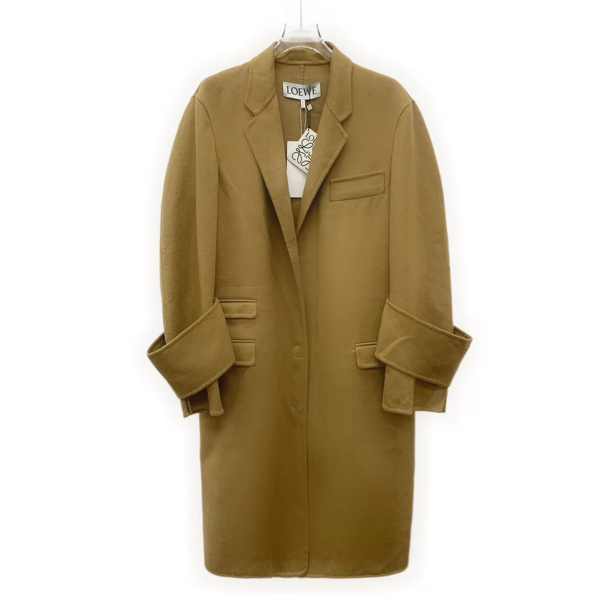 Loewe Loewe Wool Cashmere Overcoat Size 34 Size XS / US 0-2 / IT 36-38 - 2 Thumbnail