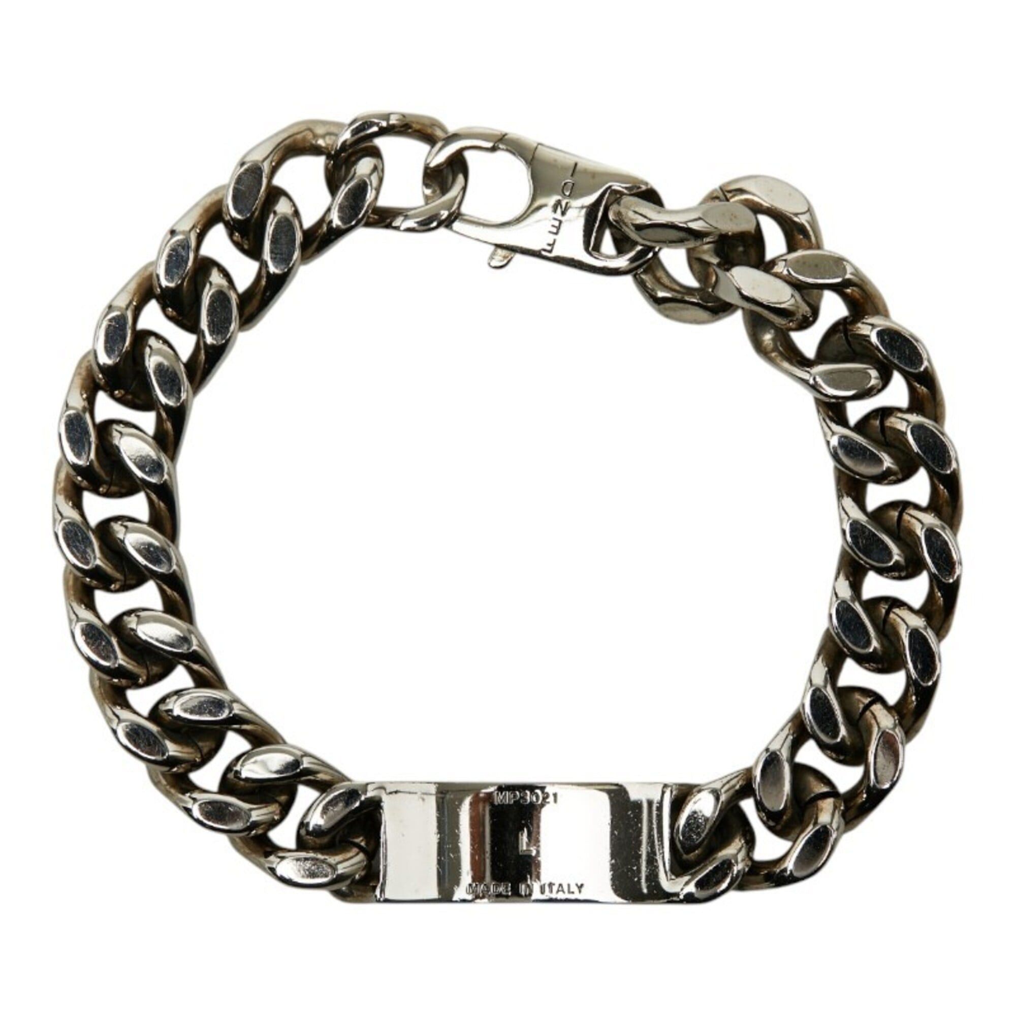 Fendi Fendi Logo Plate Chain Bracelet #L Silver Metal Women's FENDI Size ONE SIZE - 2 Thumbnail