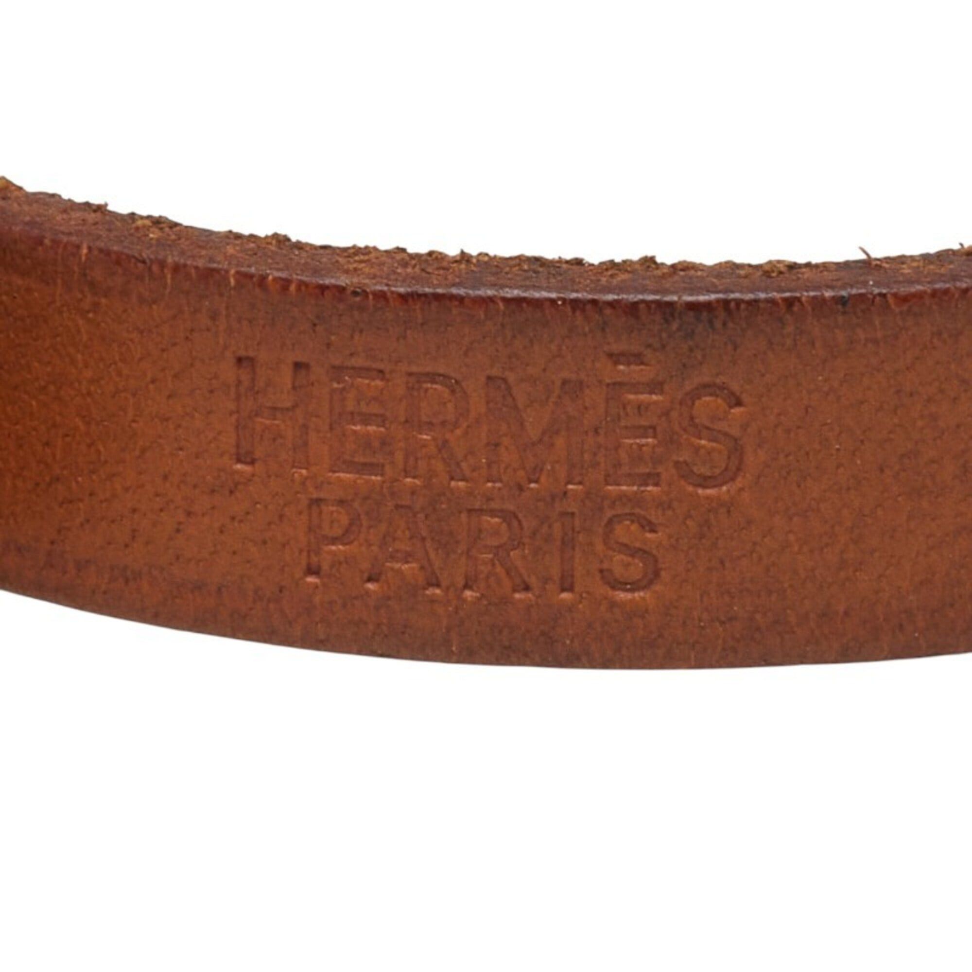 Hermes Hermes Api Bracelet □I Brown Leather Women's HERMES Size ONE SIZE - 6 Thumbnail