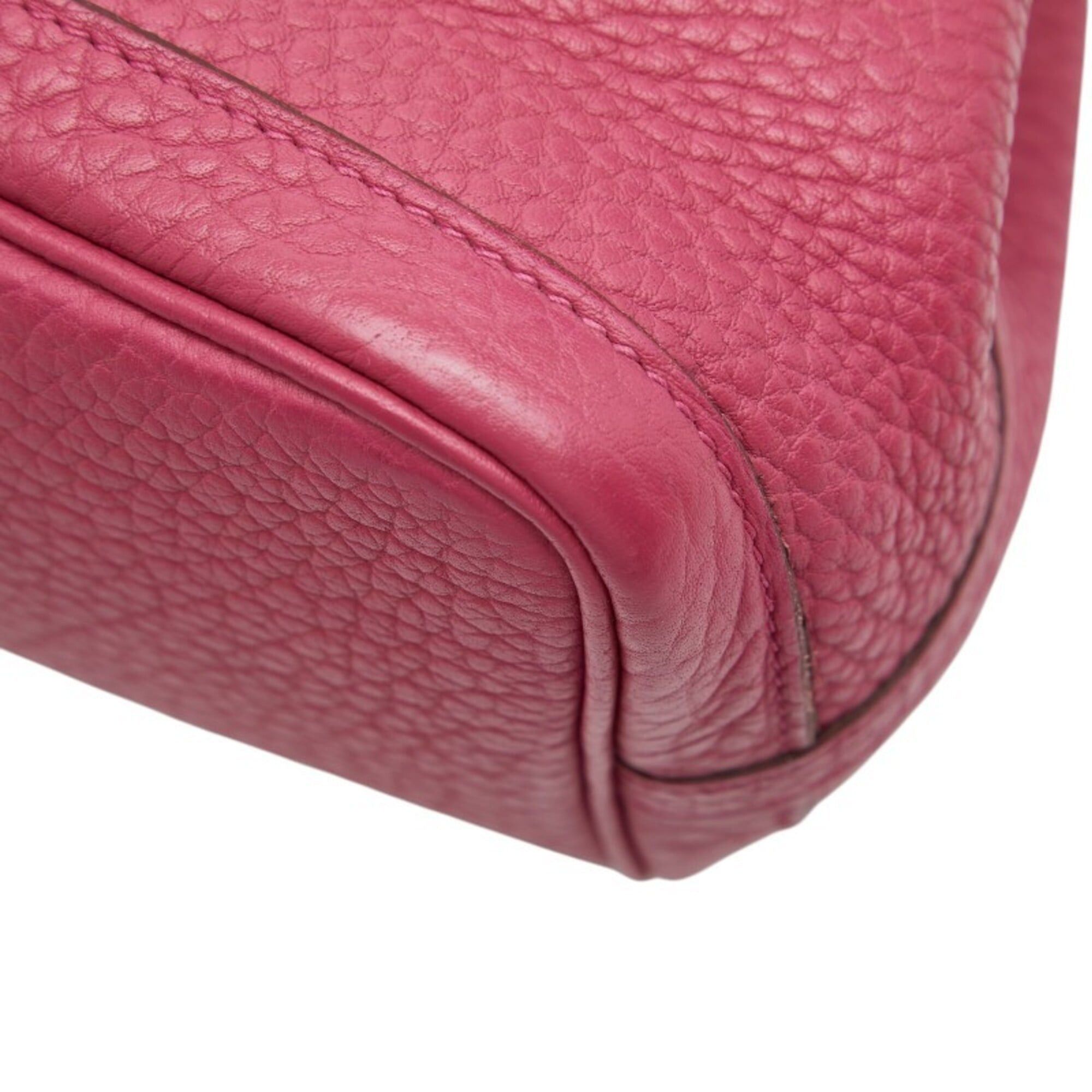 Hermes Hermes Garden Party TPM handbag, pink with silver hardware, Negonda leather, women's. Size ONE SIZE - 6 Thumbnail