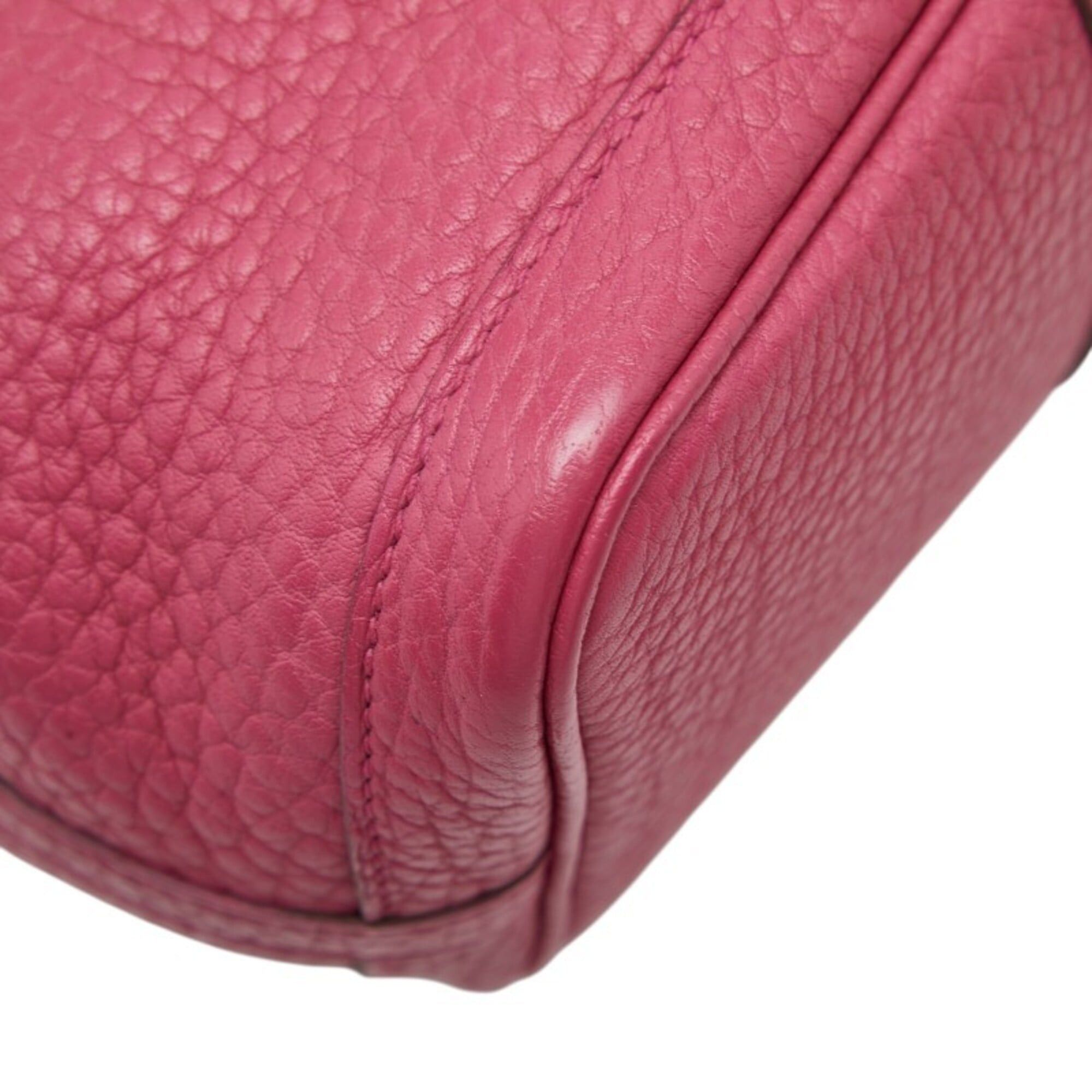 Hermes Hermes Garden Party TPM handbag, pink with silver hardware, Negonda leather, women's. Size ONE SIZE - 7 Thumbnail