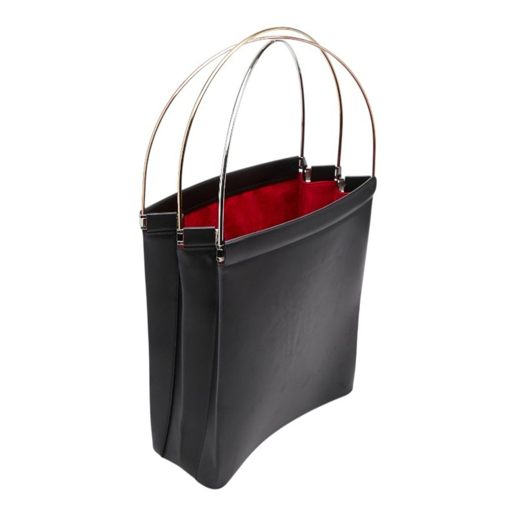 Cartier Cartier Trinity Handbag Shoulder Bag Black Leather Women's CARTIER Size ONE SIZE - 8 Thumbnail