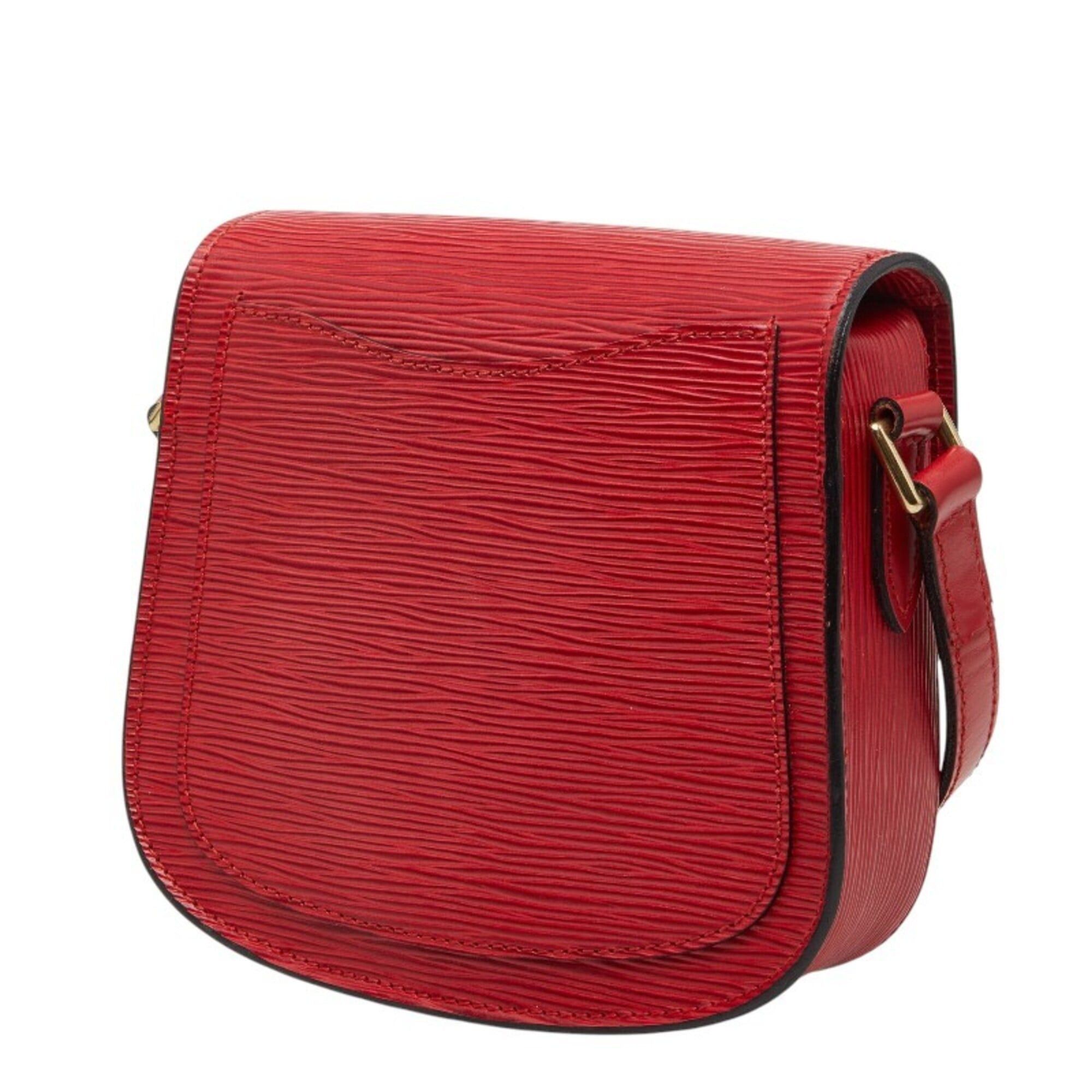Louis Vuitton Louis Vuitton Epi Mini Saint Cloud Crossbody Shoulder Bag M52217 Red Leather Women's LOUIS VUITTON Size ONE SIZE - 2 Thumbnail