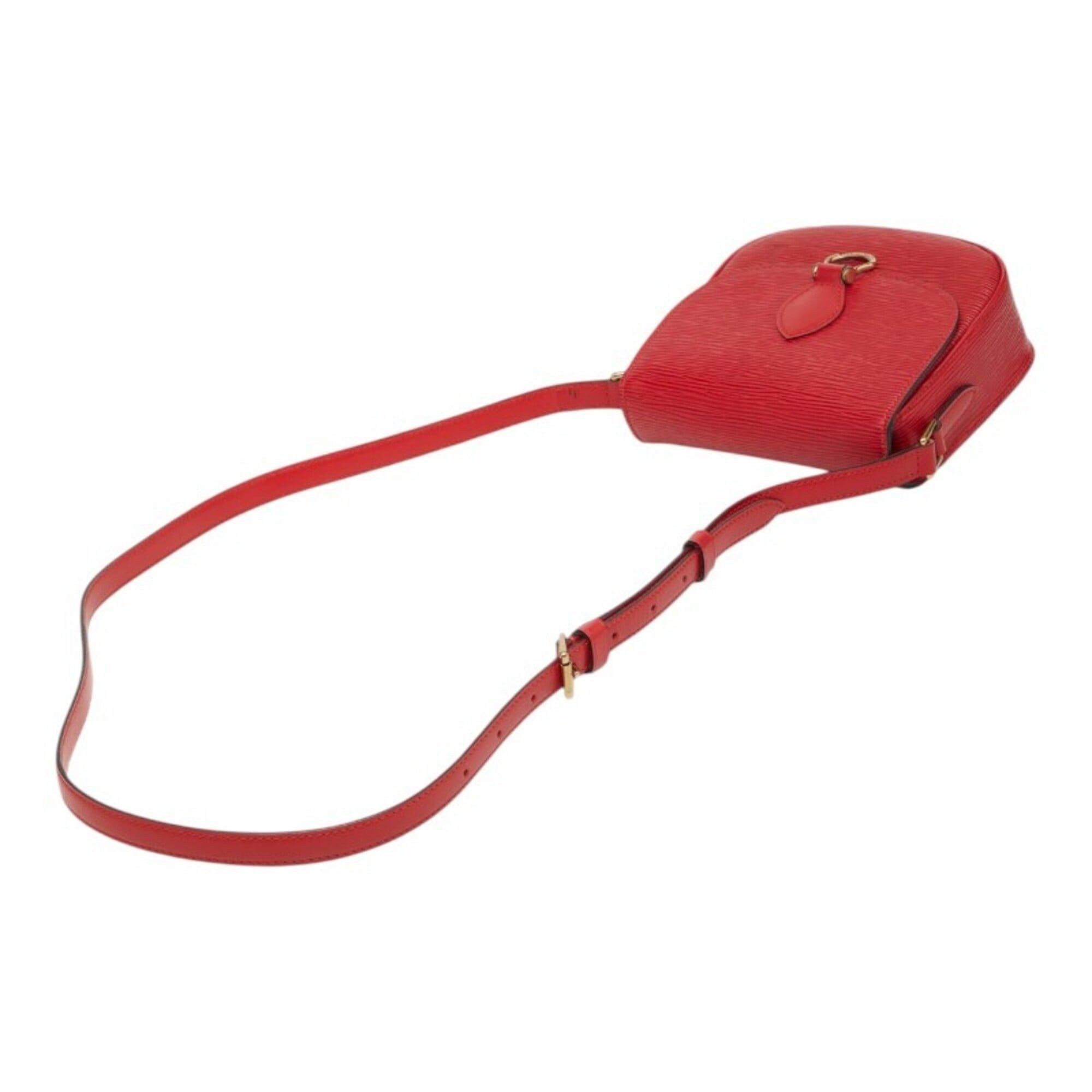 Louis Vuitton Louis Vuitton Epi Mini Saint Cloud Crossbody Shoulder Bag M52217 Red Leather Women's LOUIS VUITTON Size ONE SIZE - 4 Thumbnail
