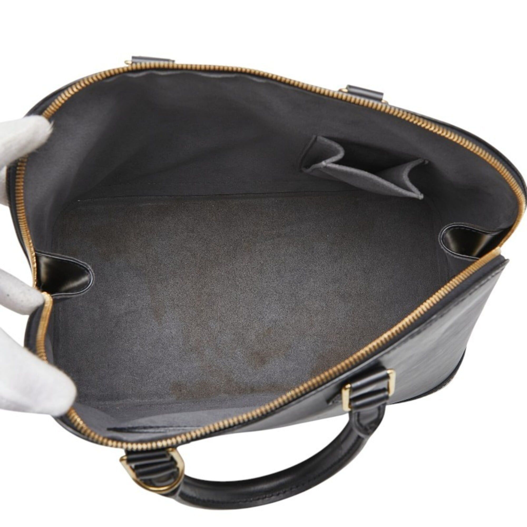 Louis Vuitton Louis Vuitton Epi Alma PM Handbag M52142 Noir Black Leather Women's LOUIS VUITTON Size ONE SIZE - 10 Thumbnail