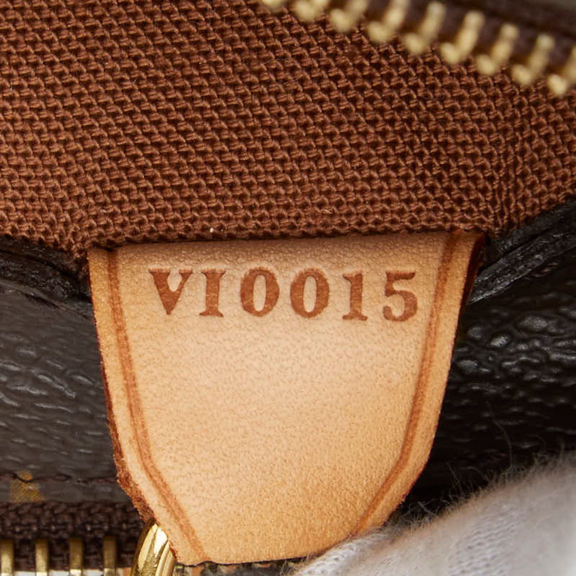 Louis Vuitton Louis Vuitton Monogram Cabas Piano Tote Bag Shoulder M51148 Brown Leather Women's LOUIS VUITTON Size ONE SIZE - 10 Thumbnail