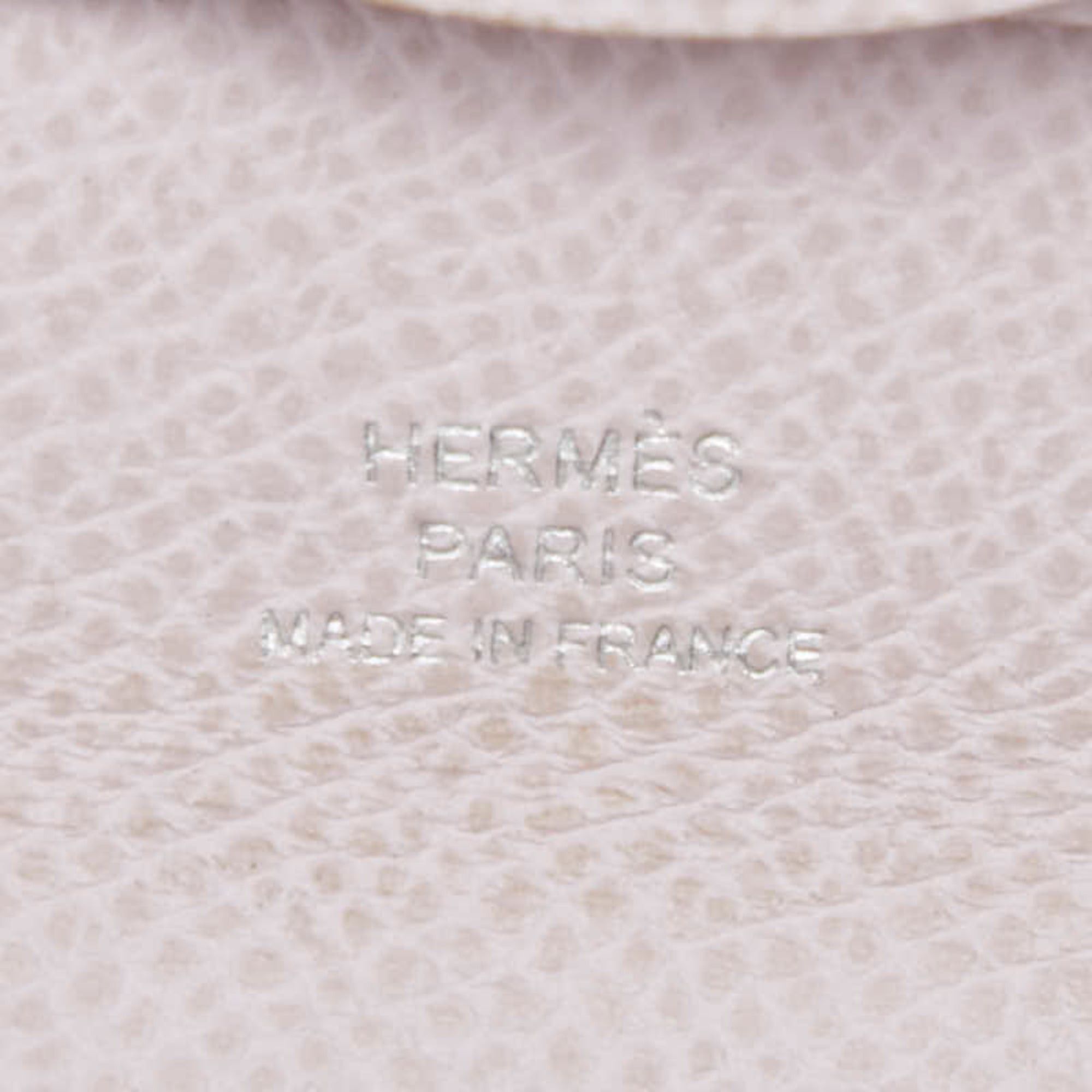 Hermes Hermes Bastia Wallet/Coin Purse, U Stamp, Mauve Pale Pink, Veau Epsom Leather, Women's Size ONE SIZE - 10 Thumbnail