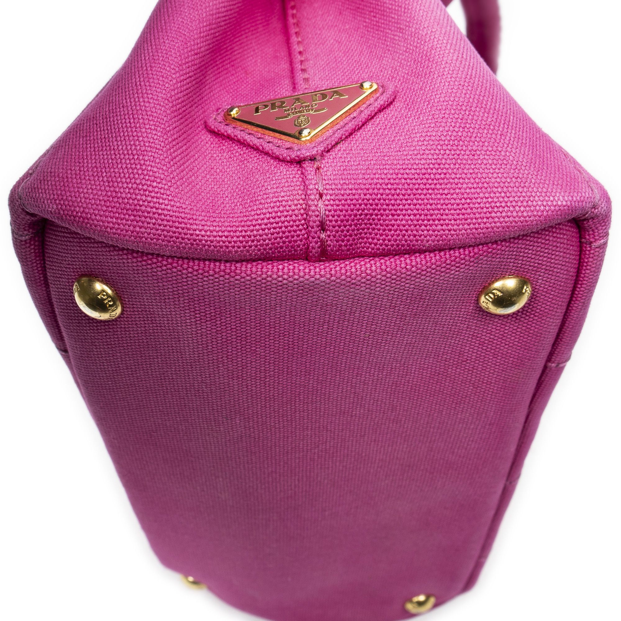Prada Small Canapa Tote Size ONE SIZE - 8 Thumbnail